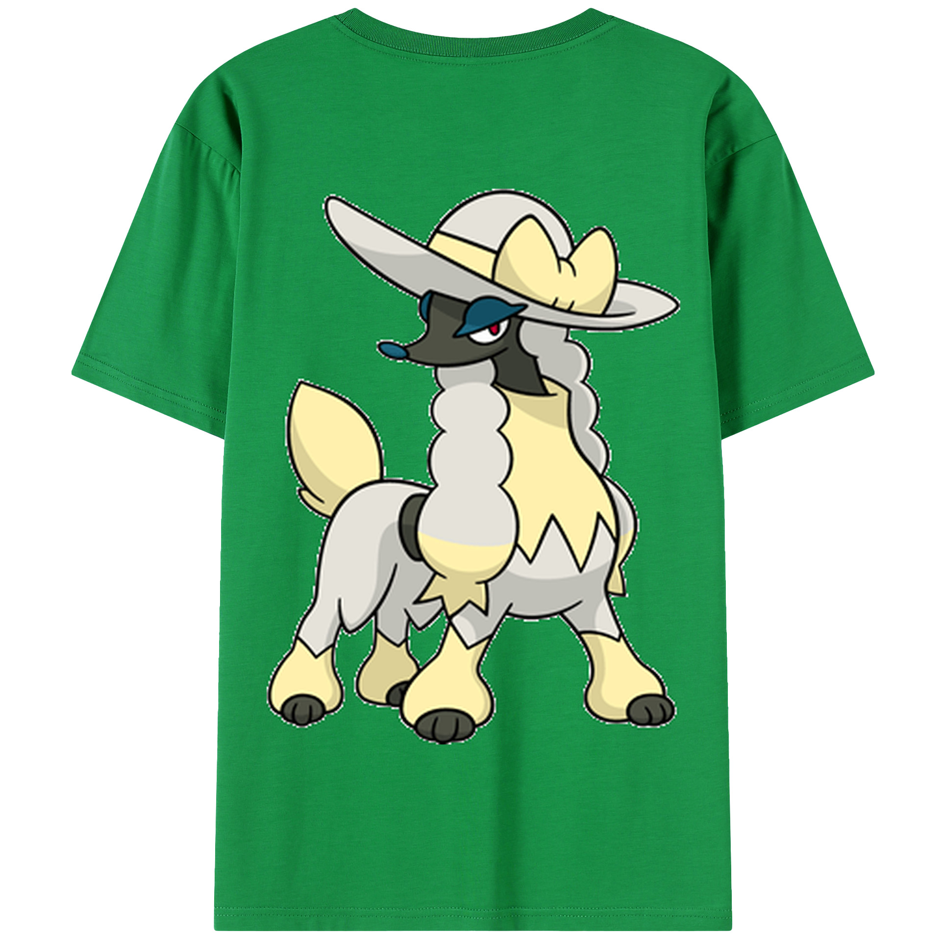 （画像用） ポケットモンスター Pokémon 綿100％半袖Tシャツ（背面プリント）