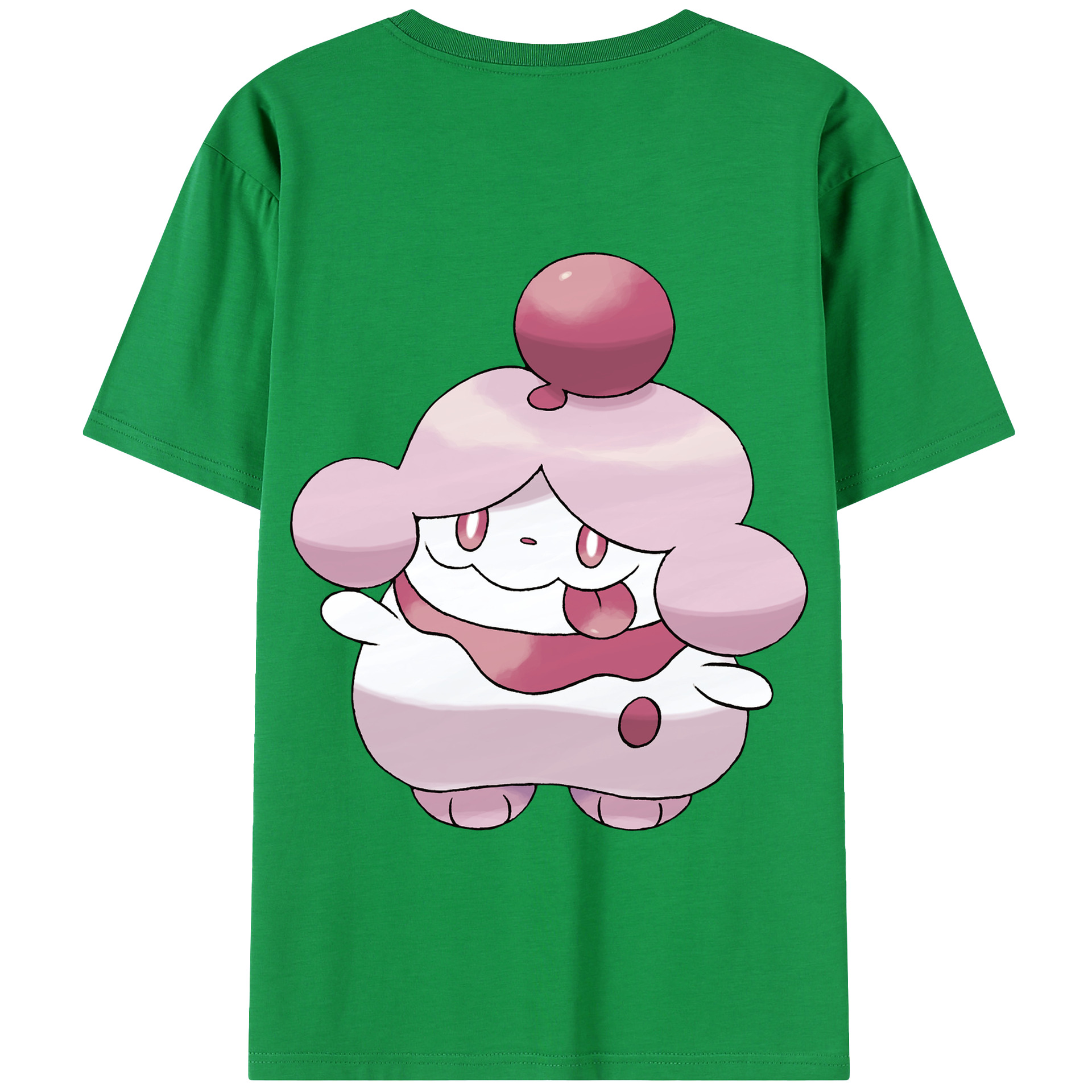 （画像用） ポケットモンスター Pokémon 綿100％半袖Tシャツ（背面プリント）