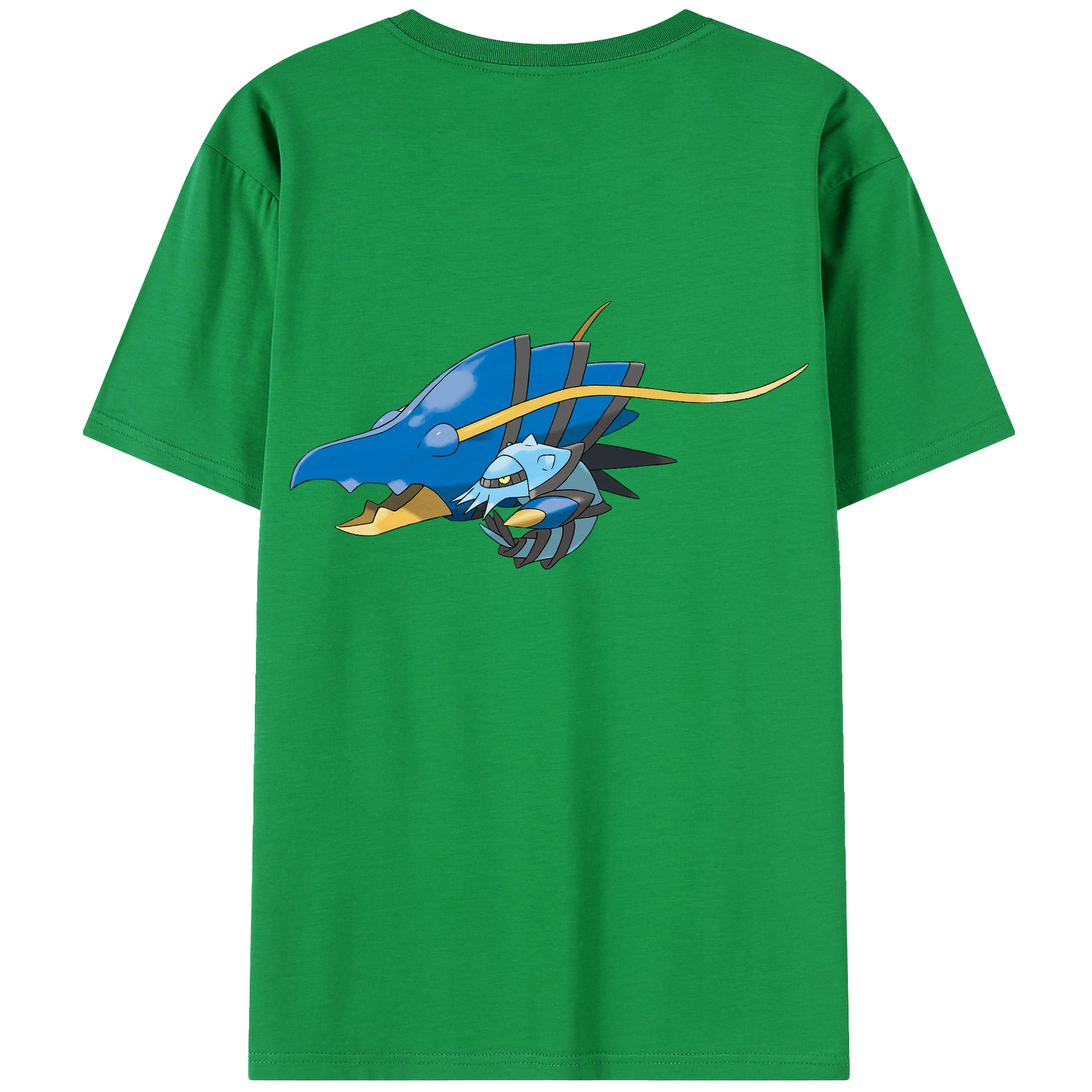 （画像用） ポケットモンスター Pokémon 綿100％半袖Tシャツ（背面プリント）