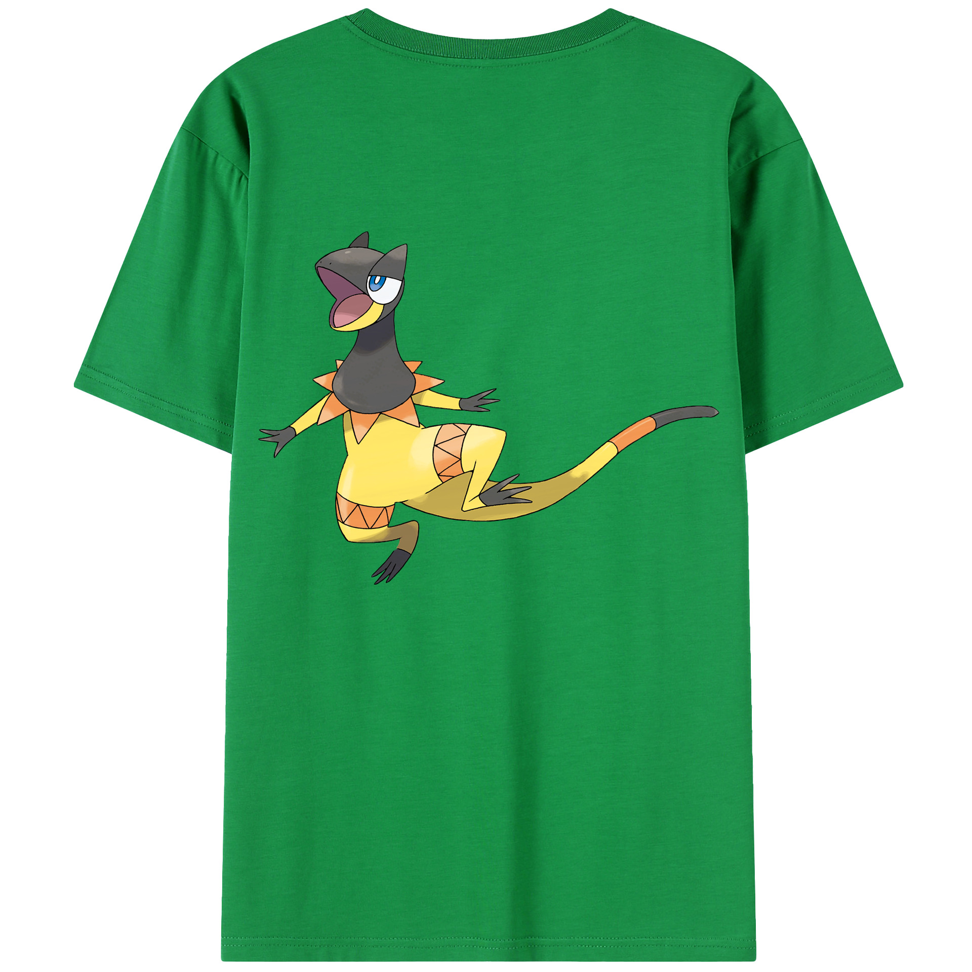 （画像用） ポケットモンスター Pokémon 綿100％半袖Tシャツ（背面プリント）