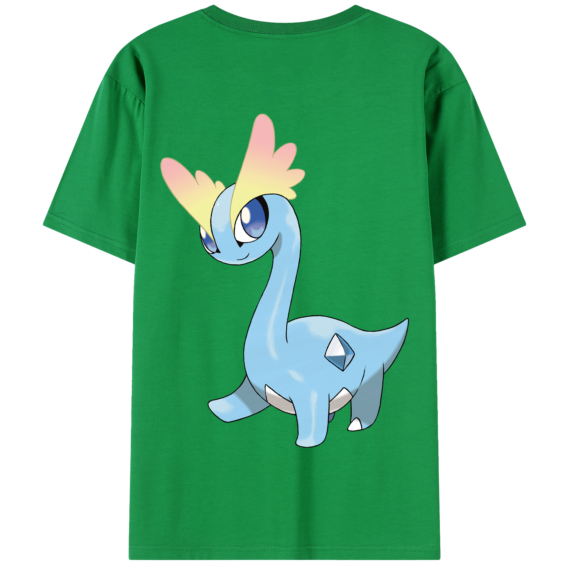 （画像用） ポケットモンスター Pokémon 綿100％半袖Tシャツ（背面プリント）