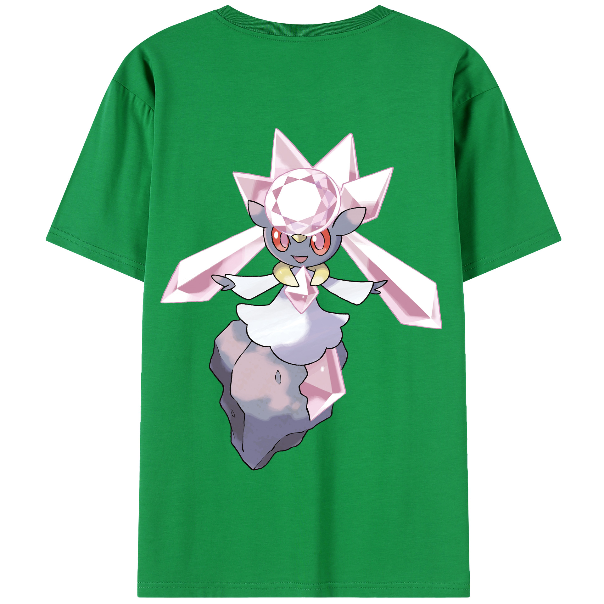 （画像用） ポケットモンスター Pokémon 綿100％半袖Tシャツ（背面プリント）