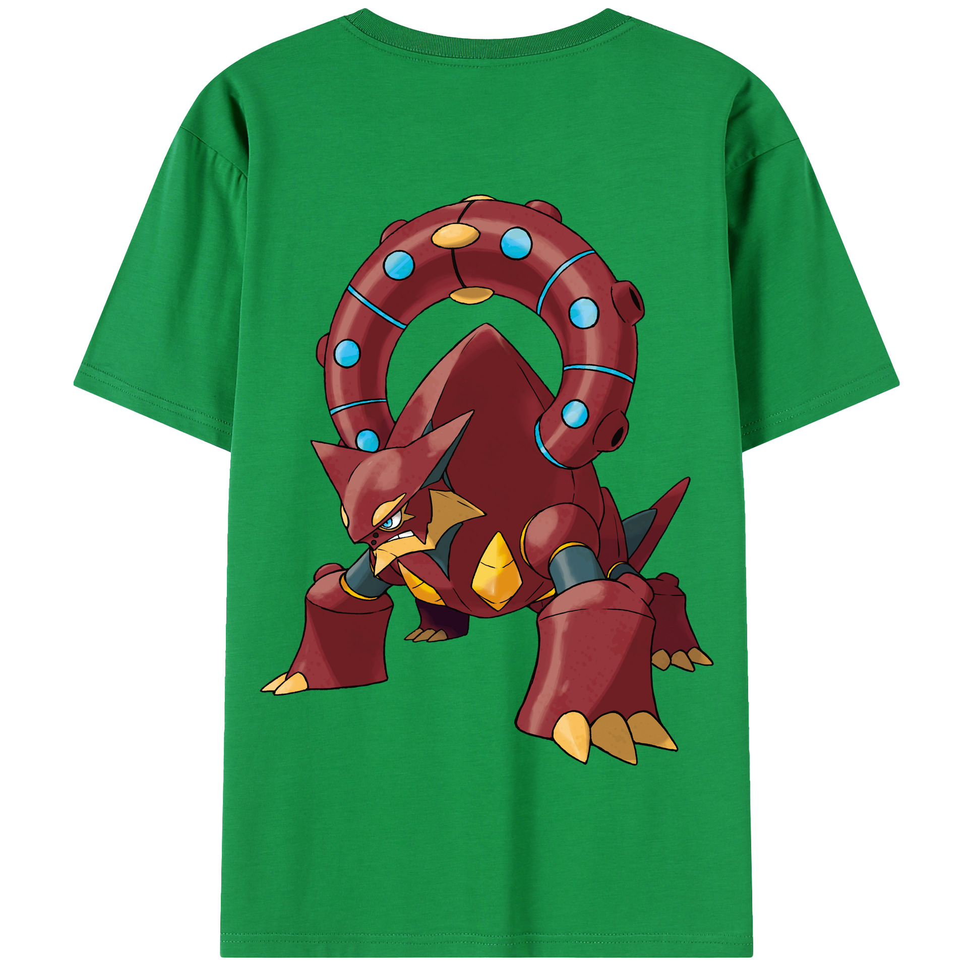 （画像用） ポケットモンスター Pokémon 綿100％半袖Tシャツ（背面プリント）