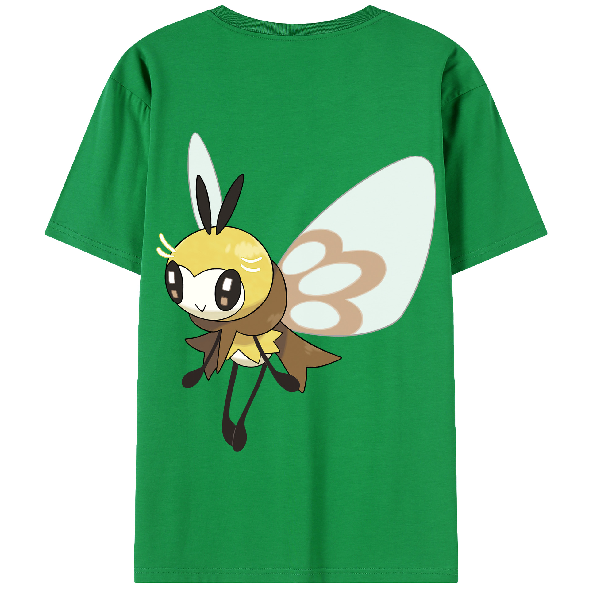 （画像用） ポケットモンスター Pokémon 綿100％半袖Tシャツ（背面プリント）