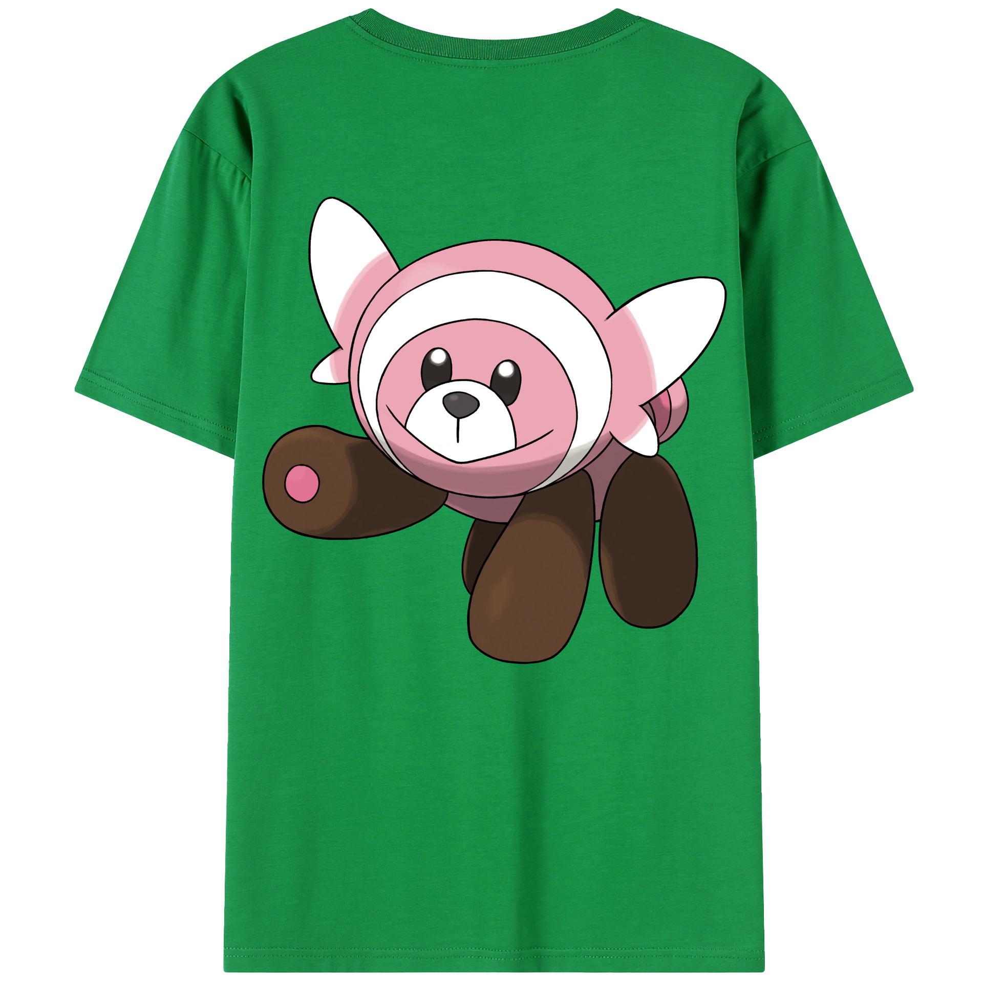 （画像用） ポケットモンスター Pokémon 綿100％半袖Tシャツ（背面プリント）