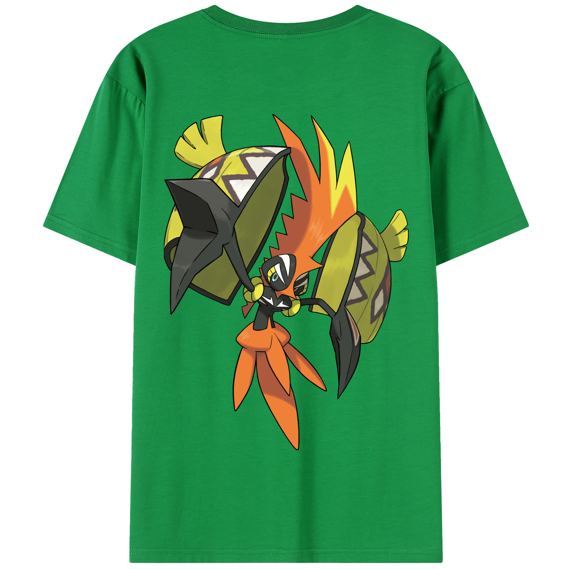 （画像用） ポケットモンスター Pokémon 綿100％半袖Tシャツ（背面プリント）