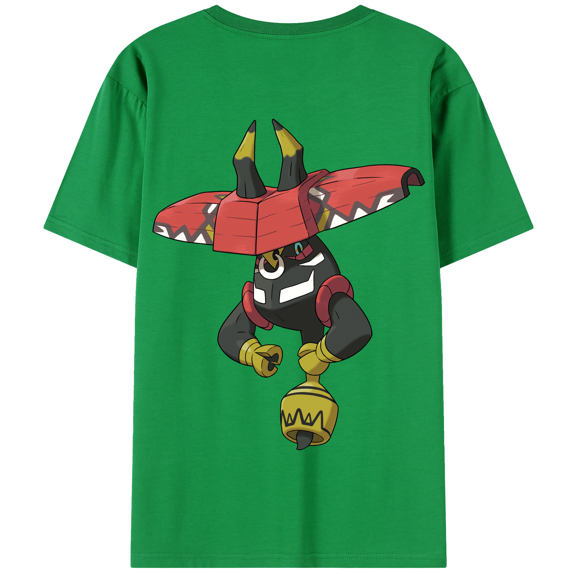 （画像用） ポケットモンスター Pokémon 綿100％半袖Tシャツ（背面プリント）