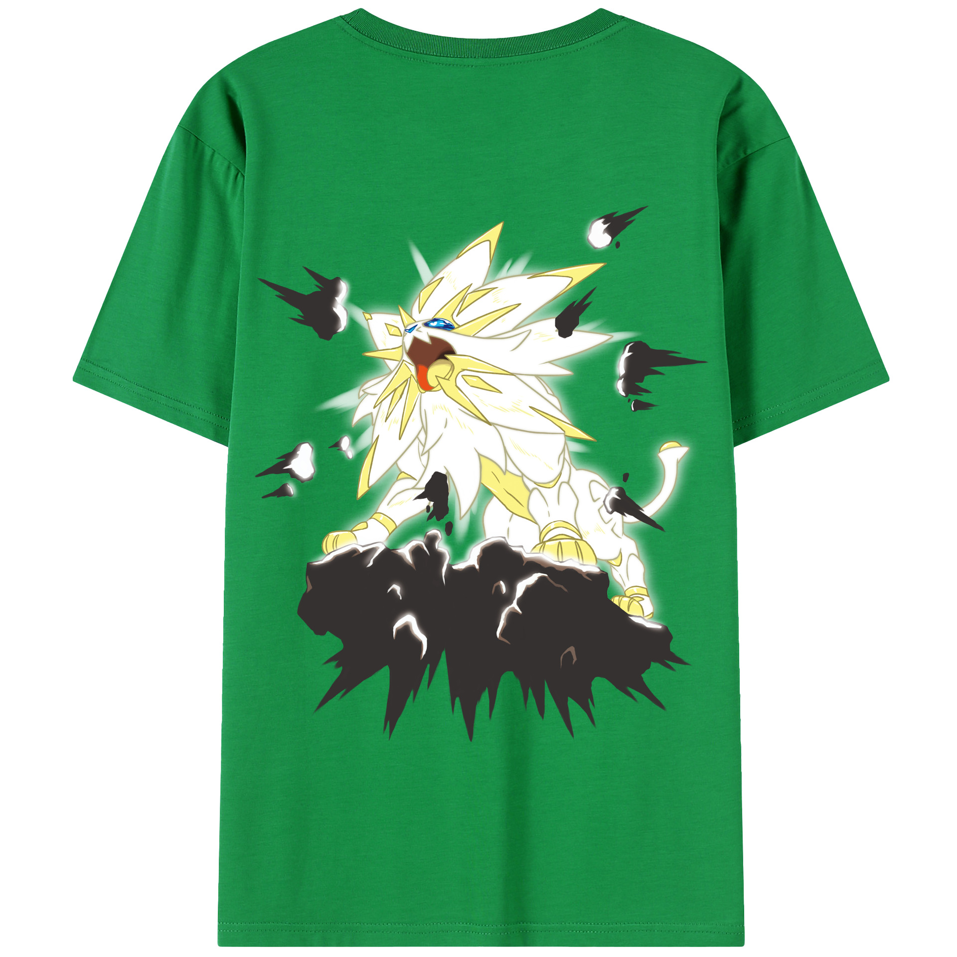 （画像用） ポケットモンスター Pokémon 綿100％半袖Tシャツ（背面プリント）