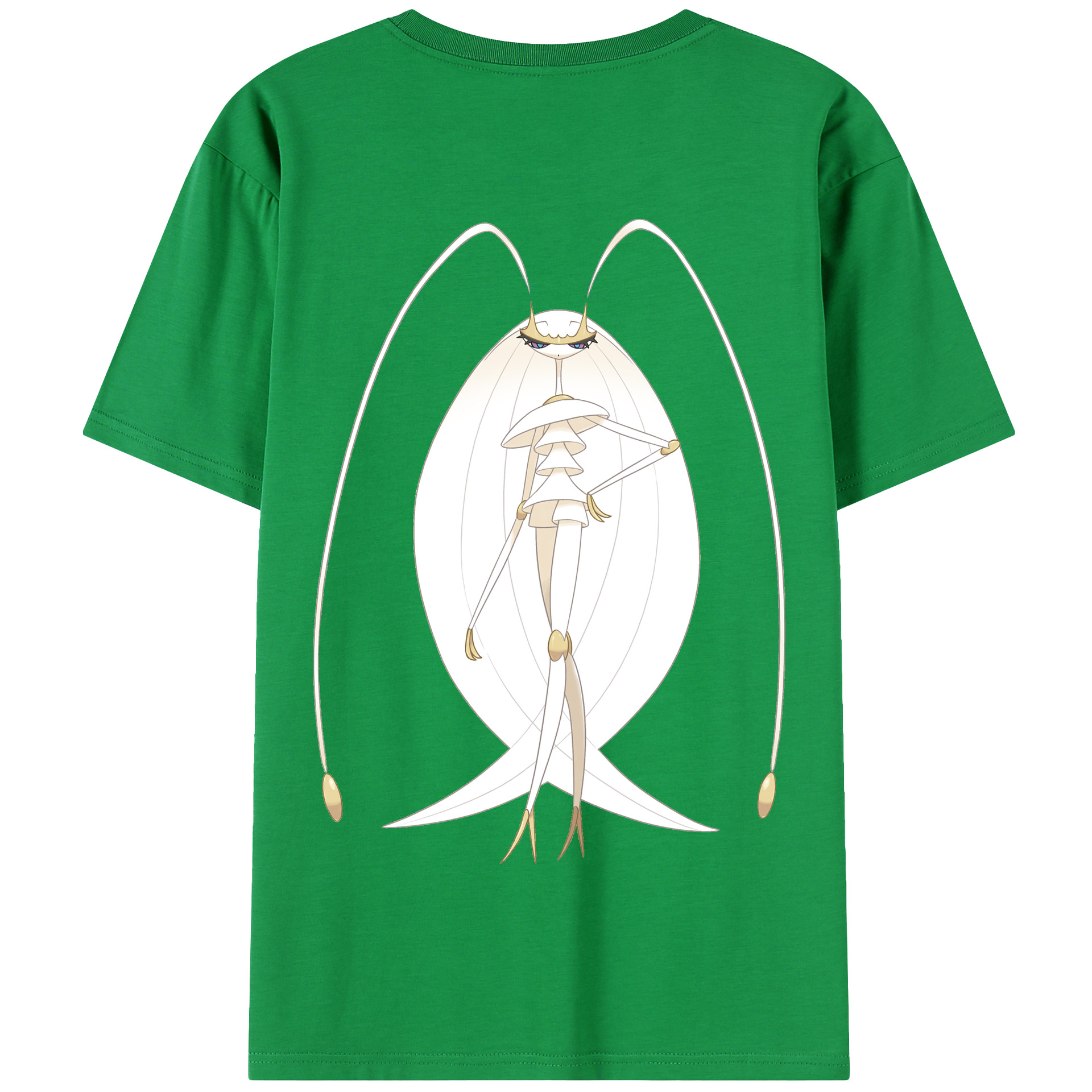 （画像用） ポケットモンスター Pokémon 綿100％半袖Tシャツ（背面プリント）