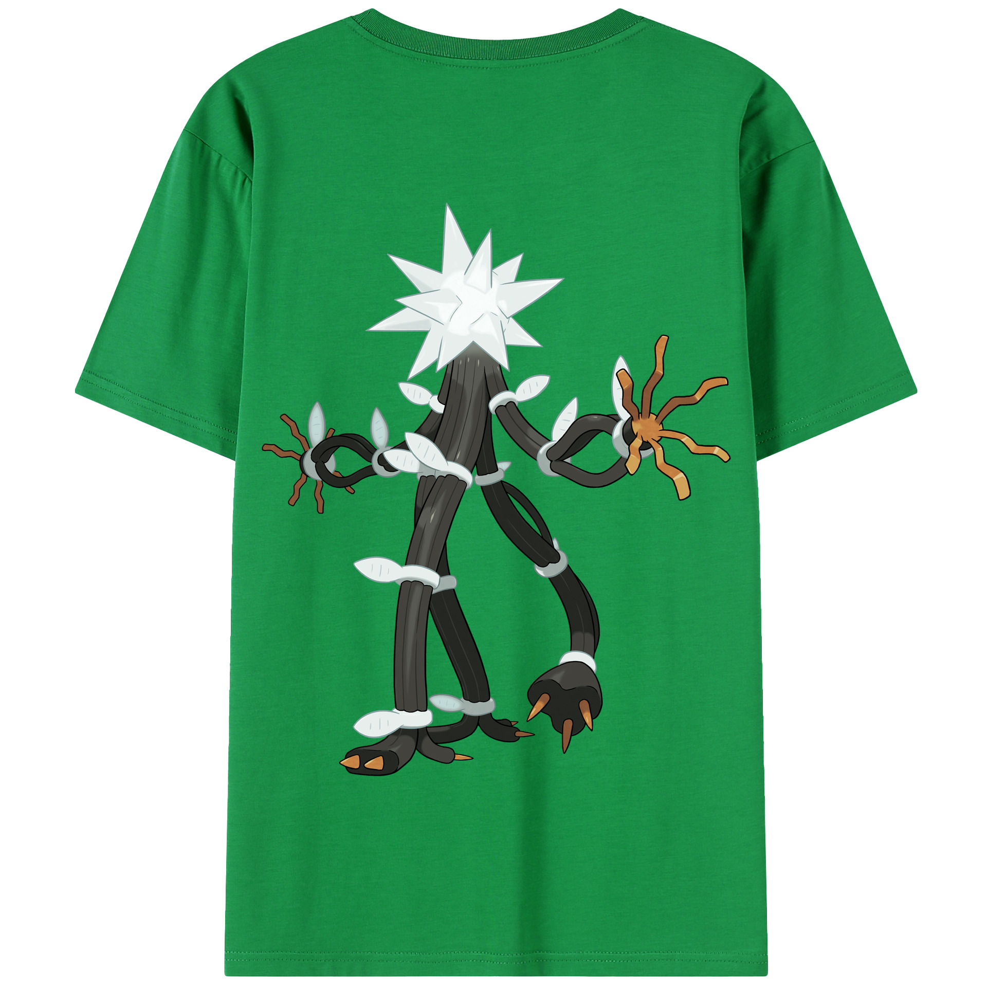 （画像用） ポケットモンスター Pokémon 綿100％半袖Tシャツ（背面プリント）