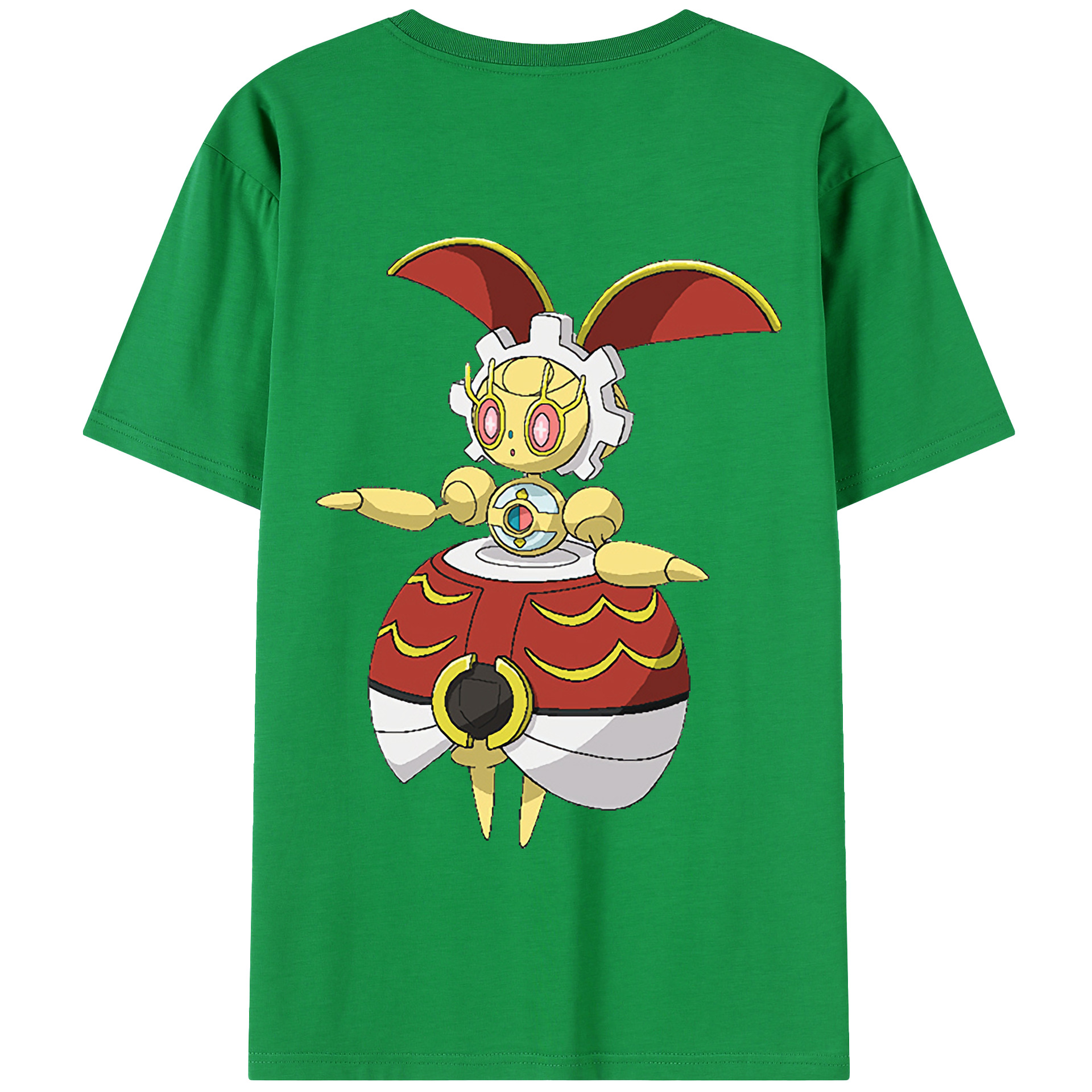 （画像用） ポケットモンスター Pokémon 綿100％半袖Tシャツ（背面プリント）