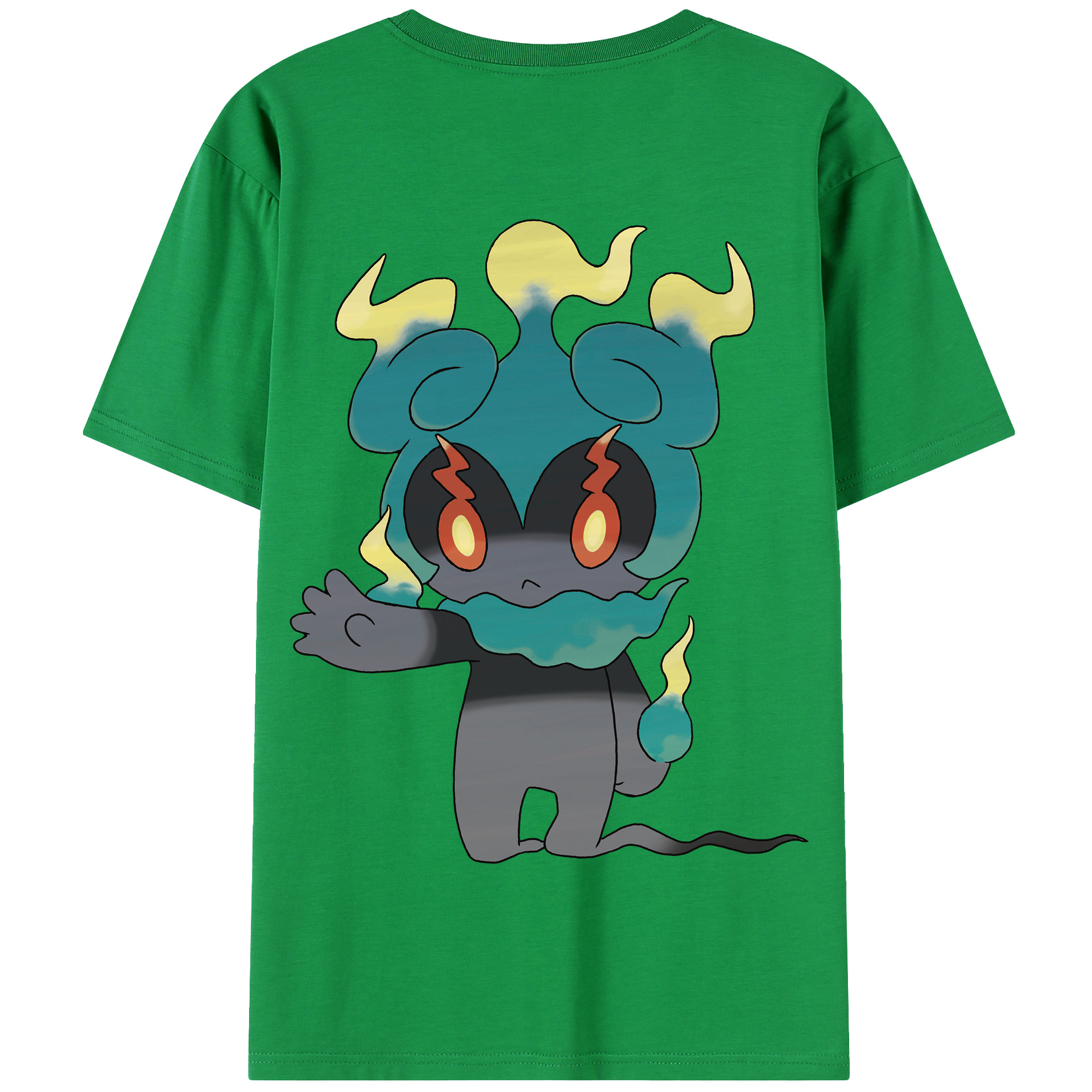 （画像用） ポケットモンスター Pokémon 綿100％半袖Tシャツ（背面プリント）