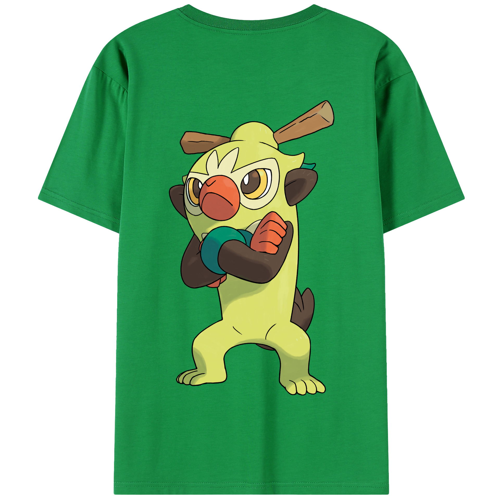 （画像用） ポケットモンスター Pokémon 綿100％半袖Tシャツ（背面プリント）