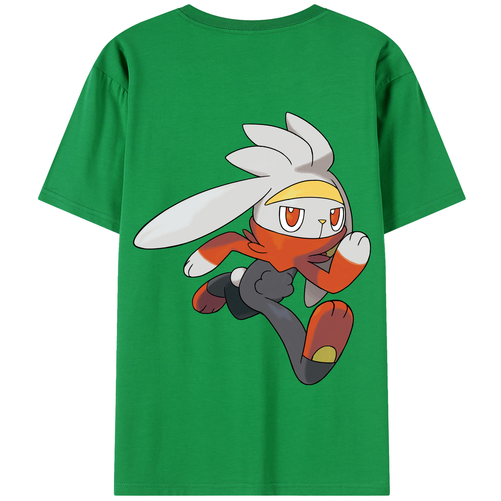 （画像用） ポケットモンスター Pokémon 綿100％半袖Tシャツ（背面プリント）