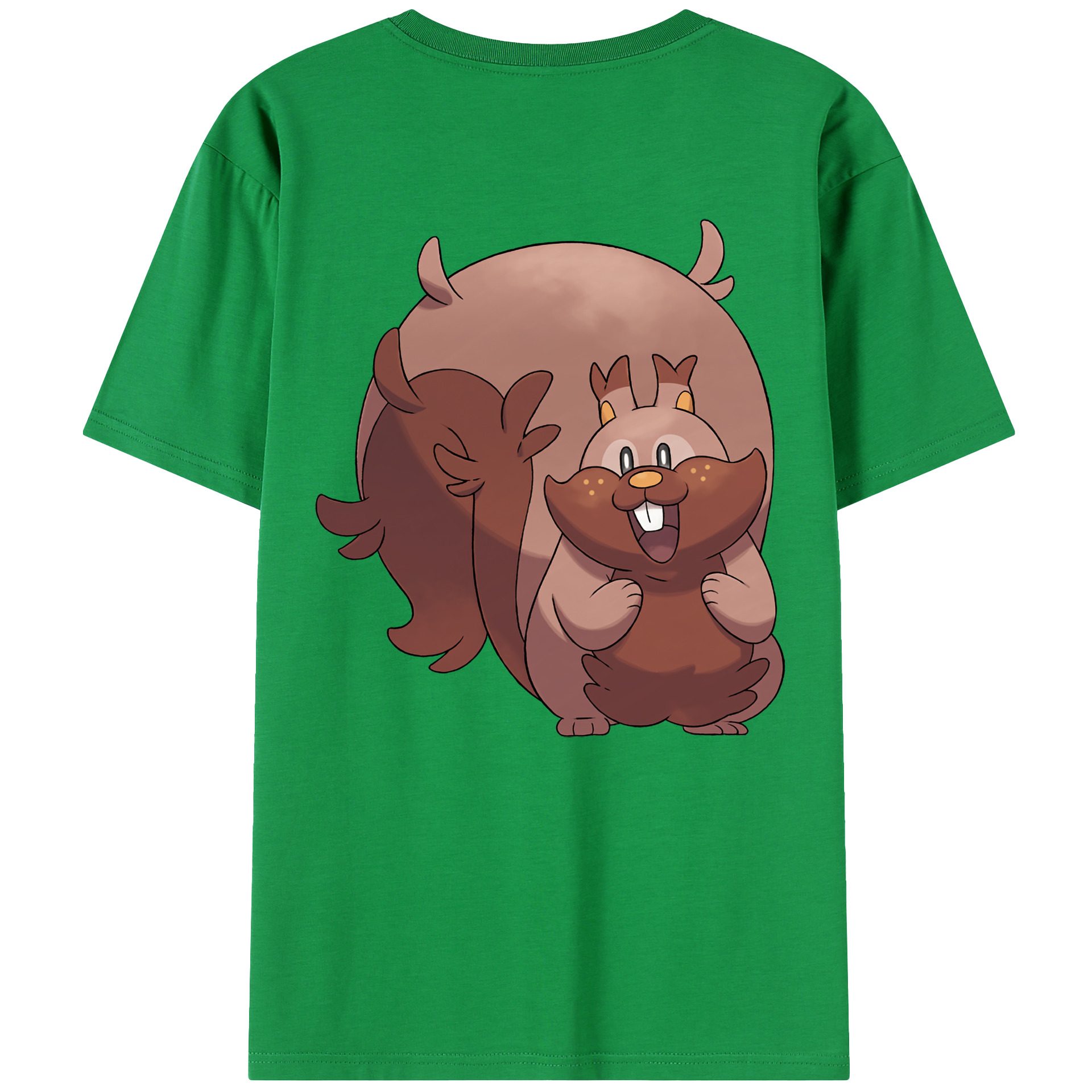 （画像用） ポケットモンスター Pokémon 綿100％半袖Tシャツ（背面プリント）