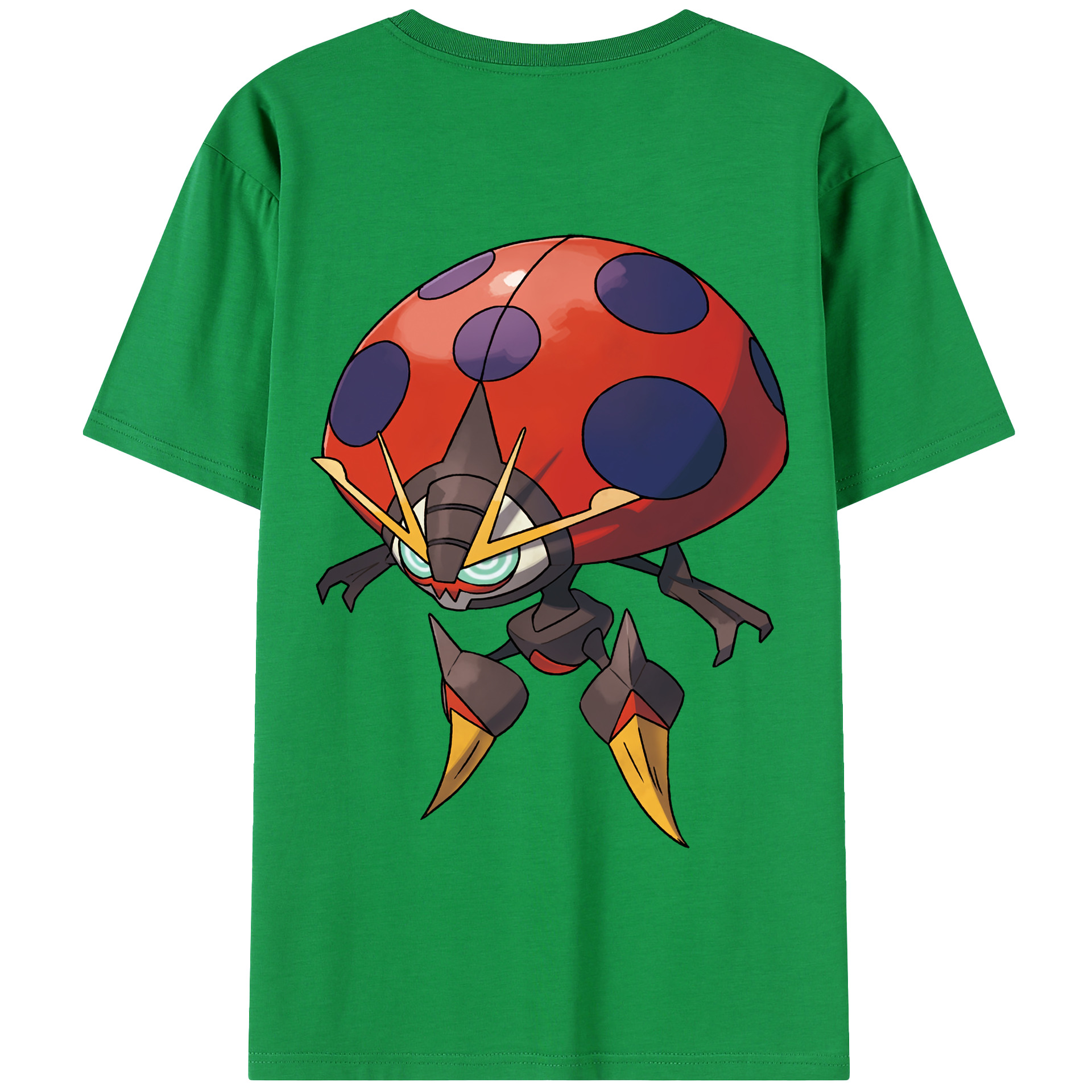 （画像用） ポケットモンスター Pokémon 綿100％半袖Tシャツ（背面プリント）