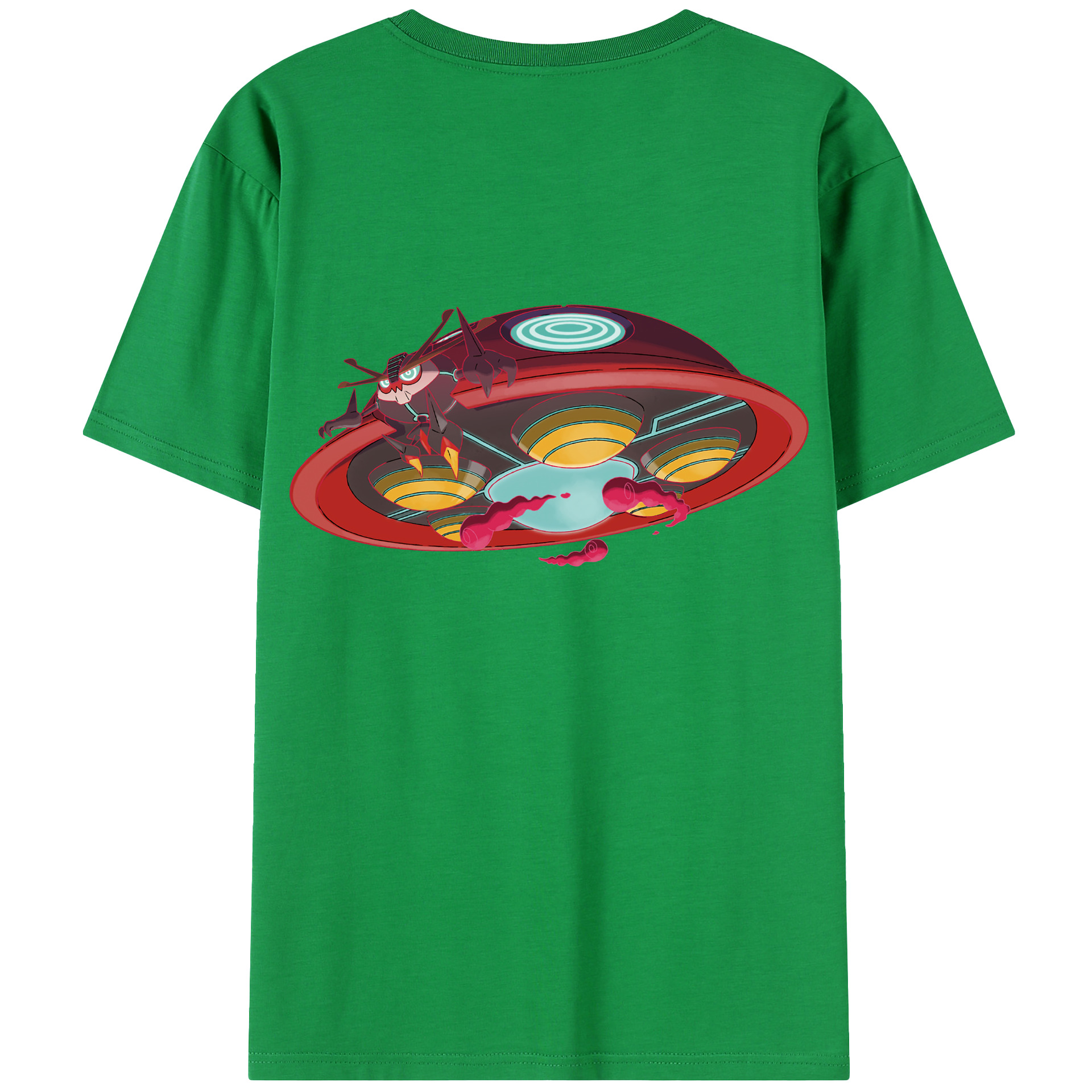 （画像用） ポケットモンスター Pokémon 綿100％半袖Tシャツ（背面プリント）