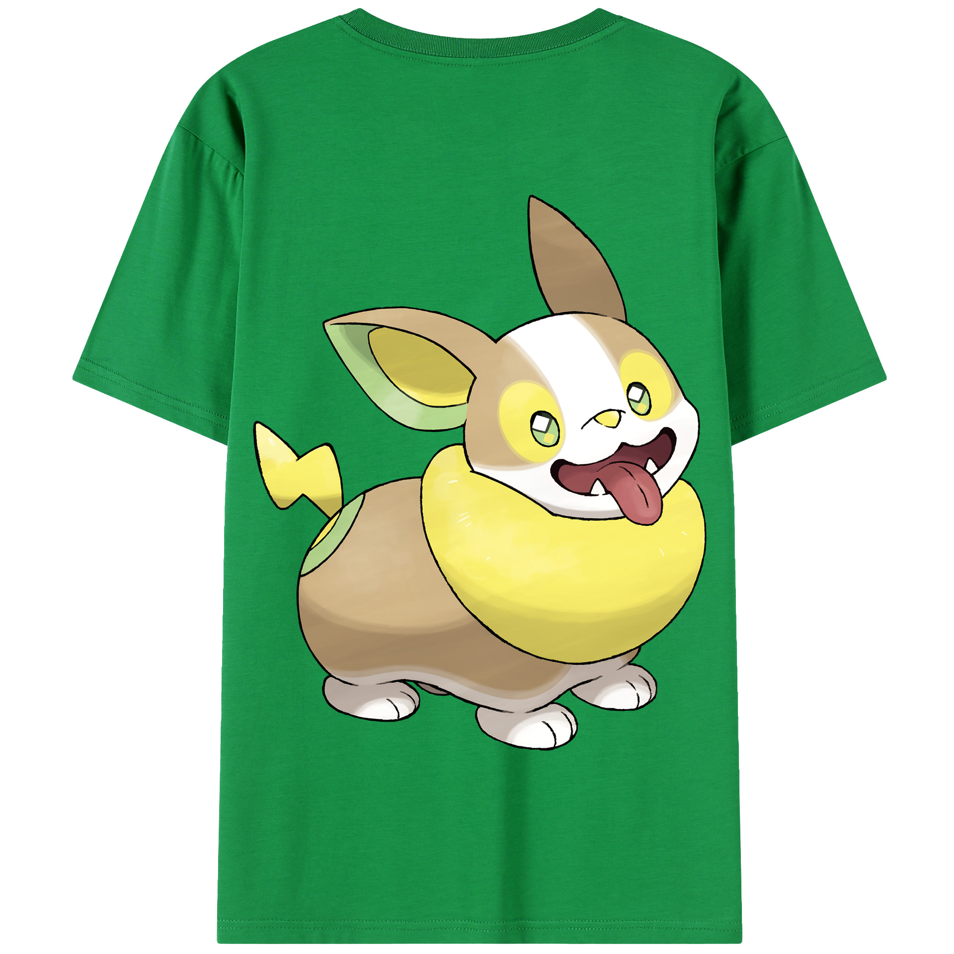 （画像用） ポケットモンスター Pokémon 綿100％半袖Tシャツ（背面プリント）
