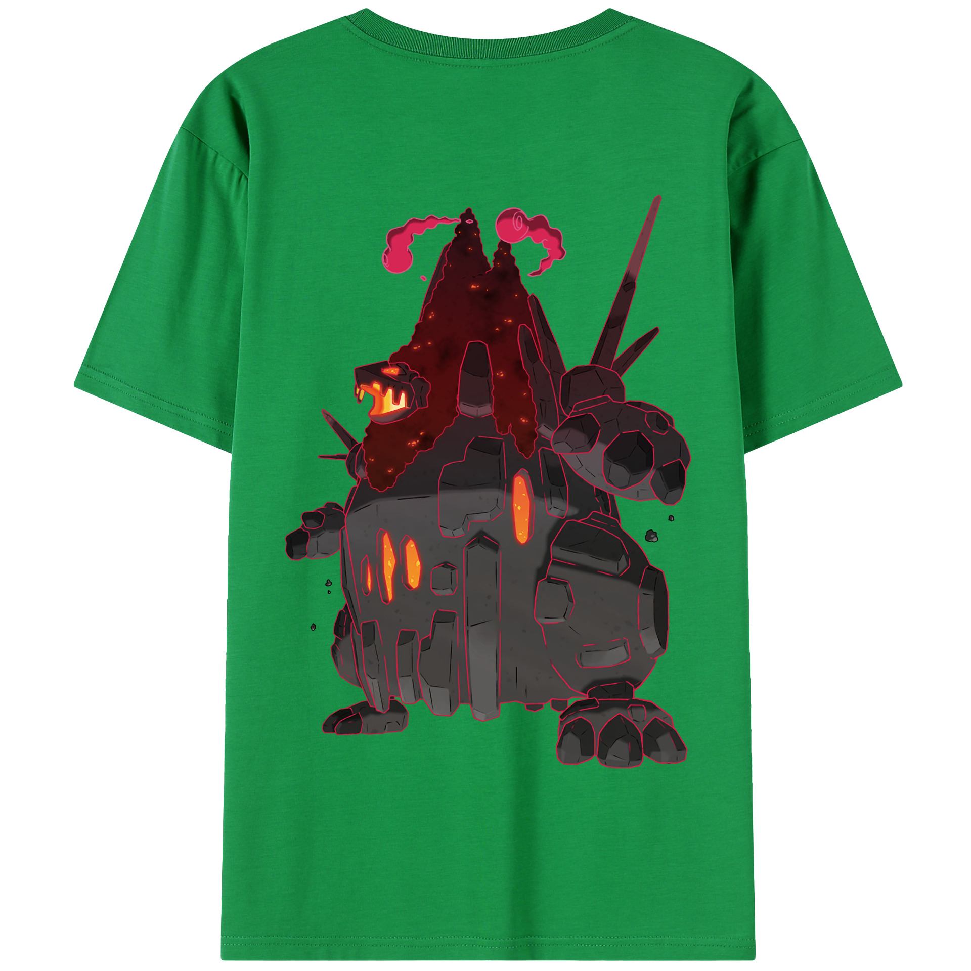 （画像用） ポケットモンスター Pokémon 綿100％半袖Tシャツ（背面プリント）