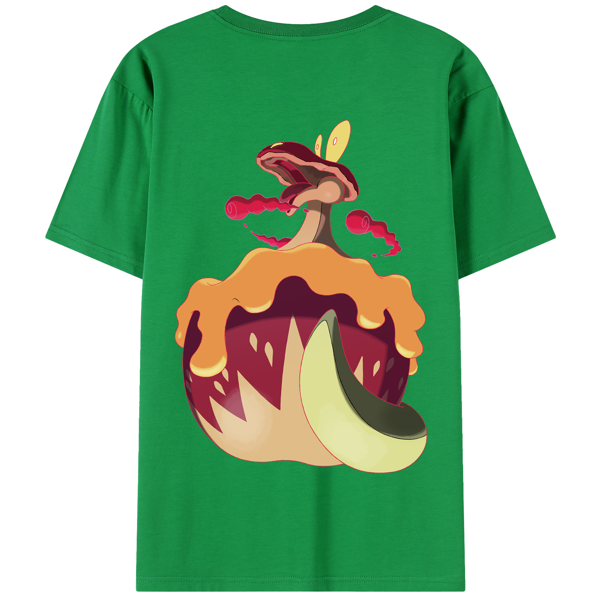 （画像用） ポケットモンスター Pokémon 綿100％半袖Tシャツ（背面プリント）
