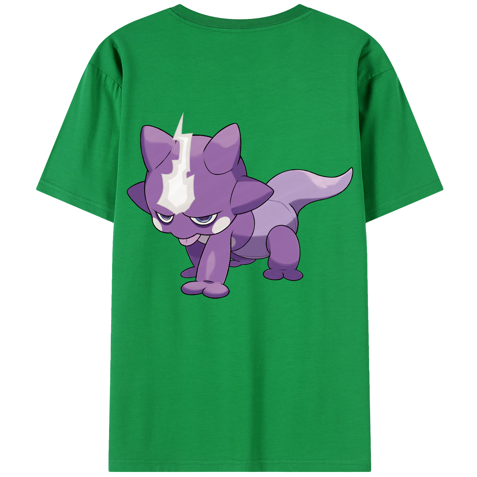 （画像用） ポケットモンスター Pokémon 綿100％半袖Tシャツ（背面プリント）