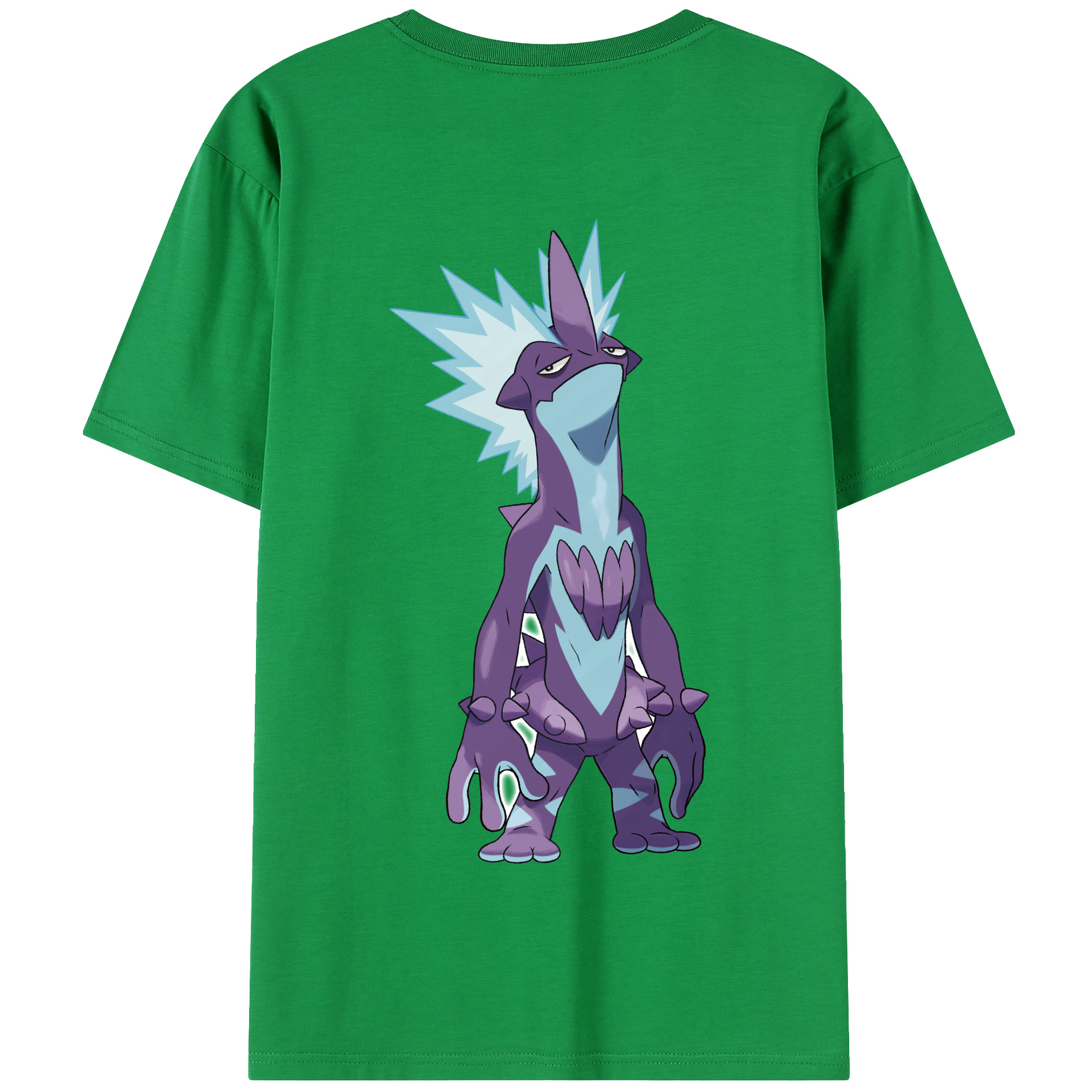 （画像用） ポケットモンスター Pokémon 綿100％半袖Tシャツ（背面プリント）