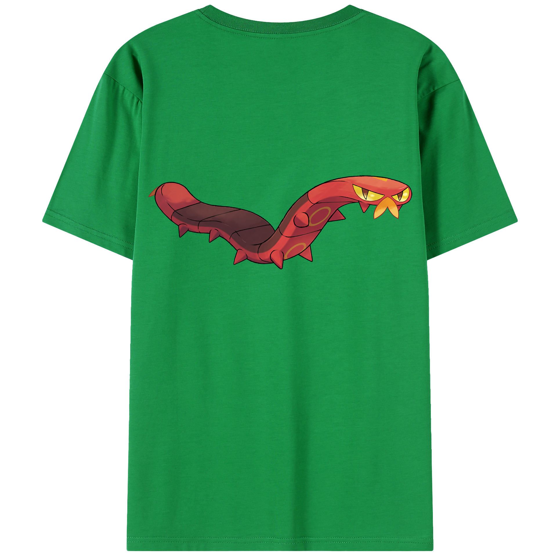 （画像用） ポケットモンスター Pokémon 綿100％半袖Tシャツ（背面プリント）