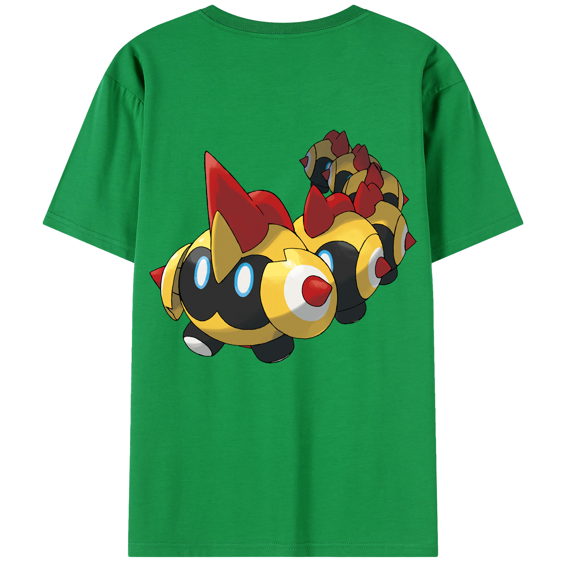 （画像用） ポケットモンスター Pokémon 綿100％半袖Tシャツ（背面プリント）