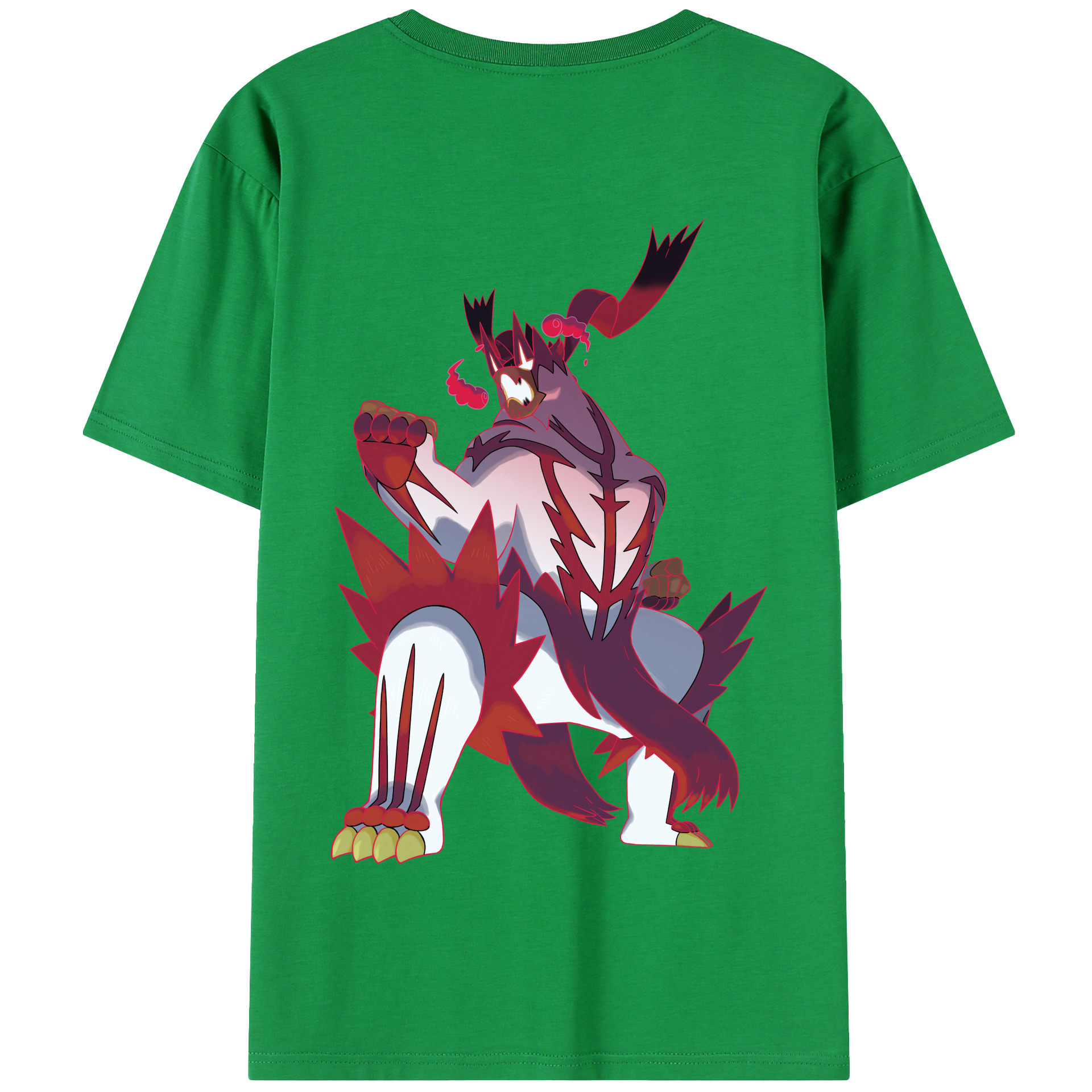 （画像用） ポケットモンスター Pokémon 綿100％半袖Tシャツ（背面プリント）