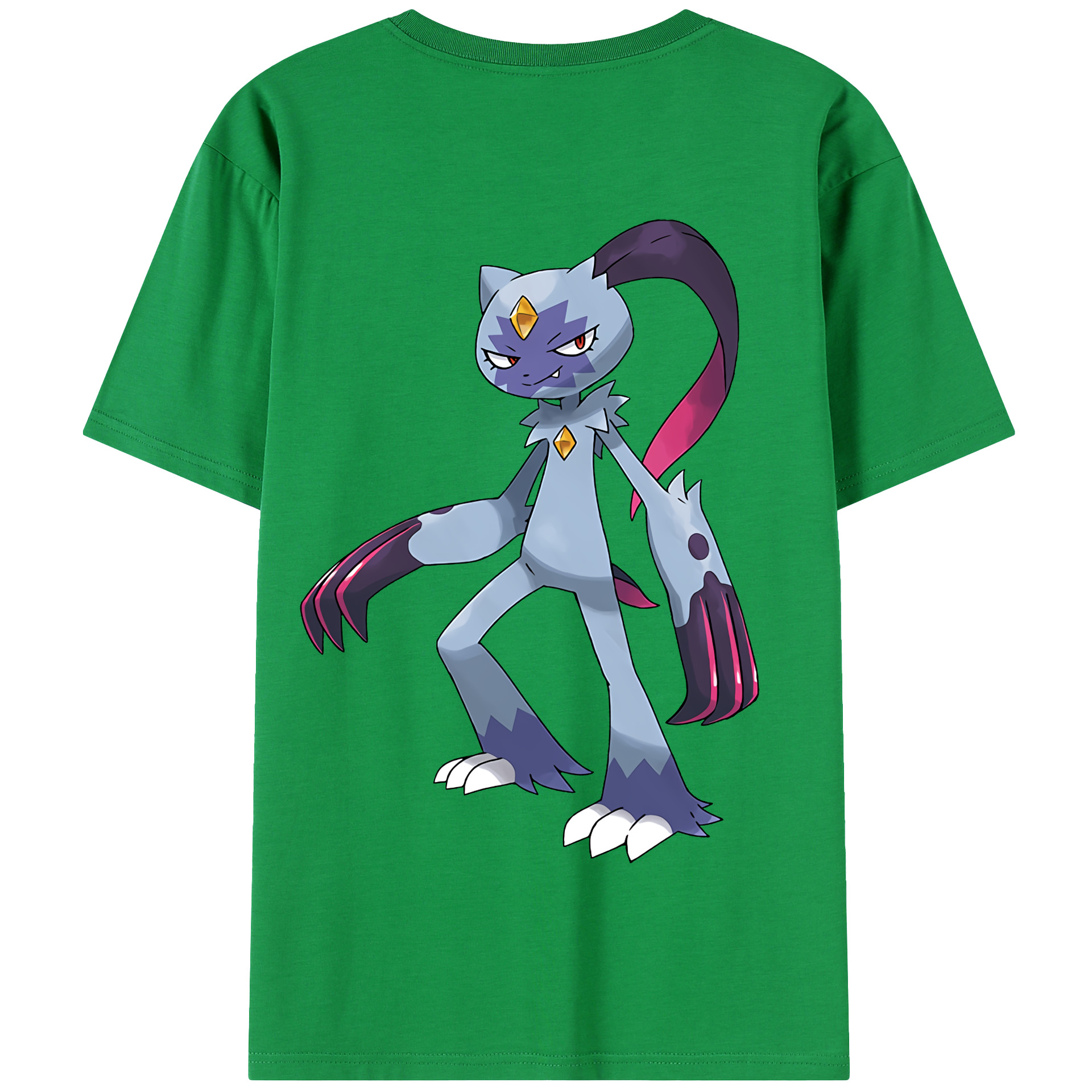 （画像用） ポケットモンスター Pokémon 綿100％半袖Tシャツ（背面プリント）
