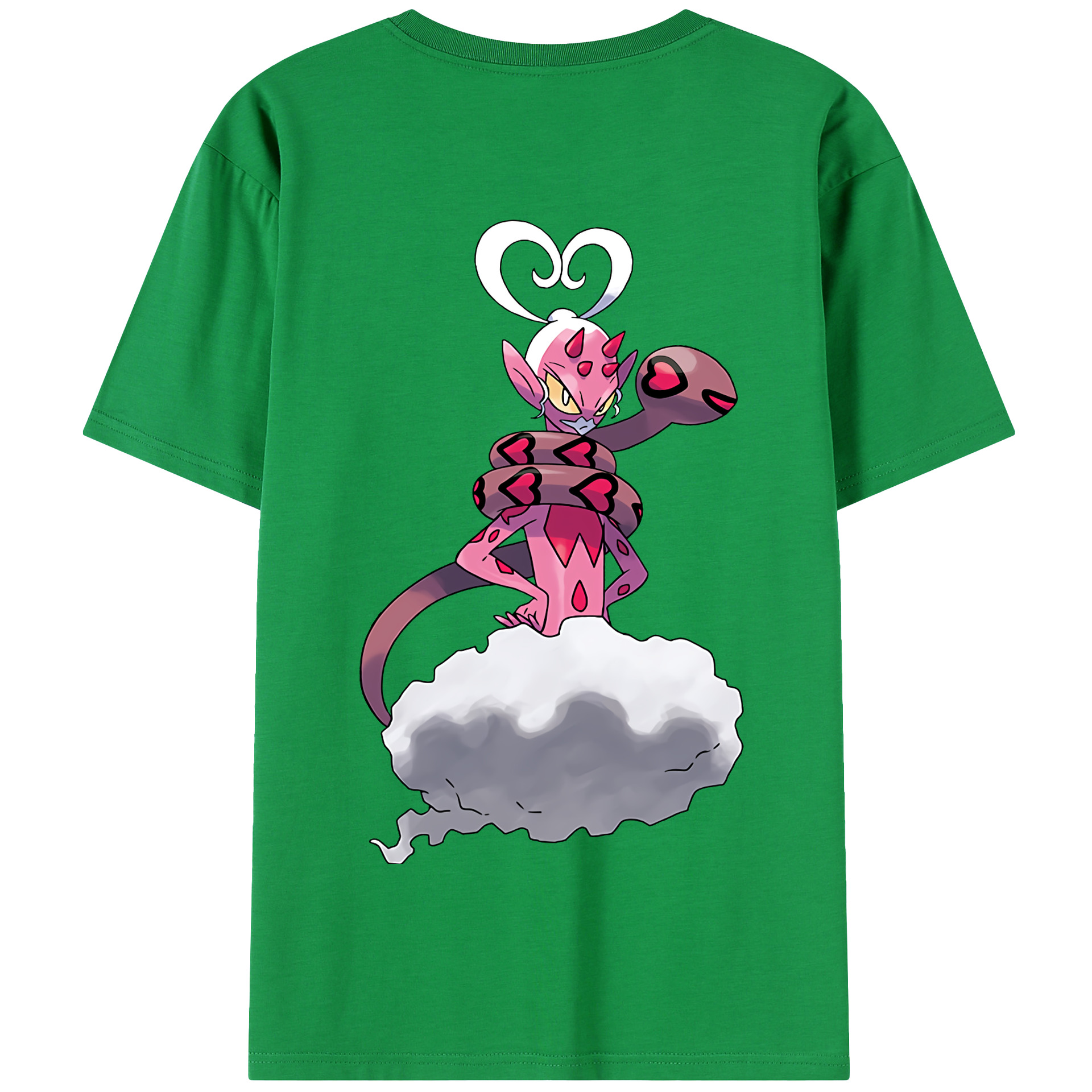 （画像用） ポケットモンスター Pokémon 綿100％半袖Tシャツ（背面プリント）