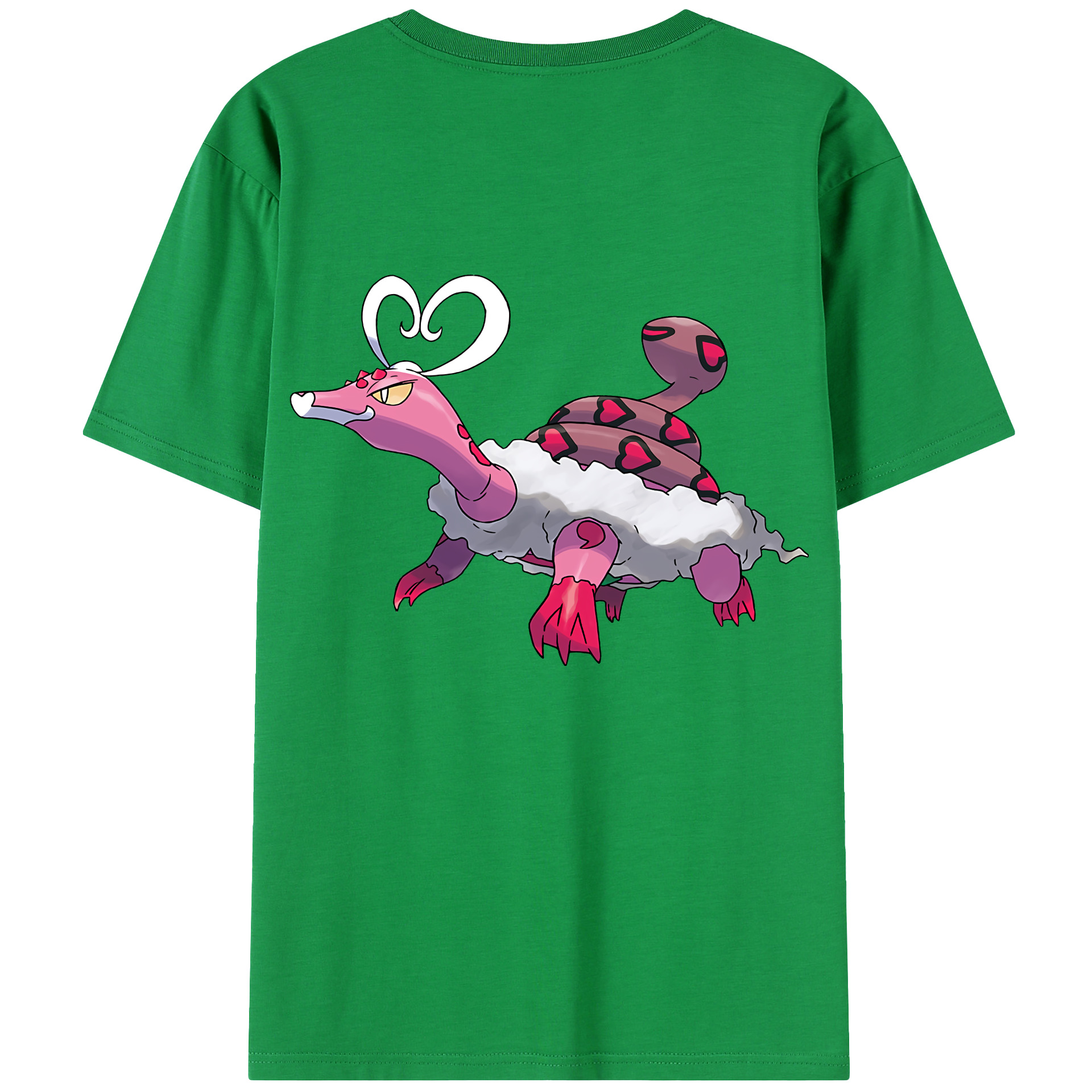 （画像用） ポケットモンスター Pokémon 綿100％半袖Tシャツ（背面プリント）