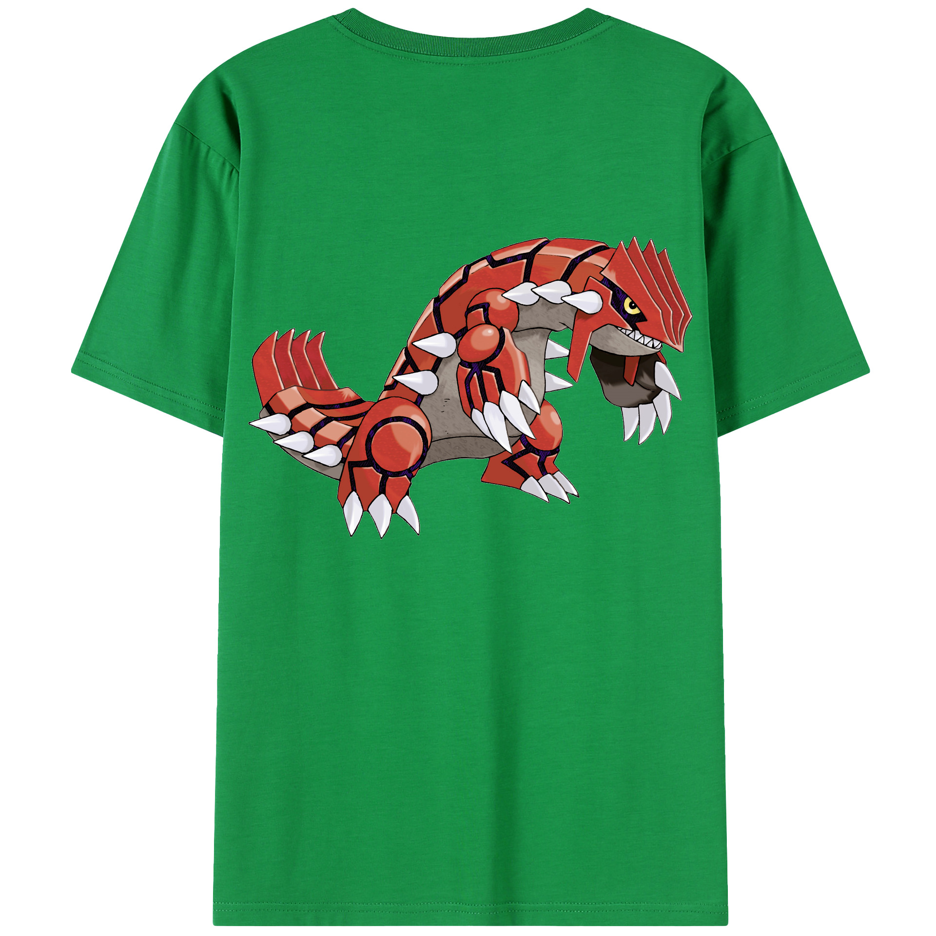 （画像用） ポケットモンスター Pokémon 綿100％半袖Tシャツ（背面プリント）