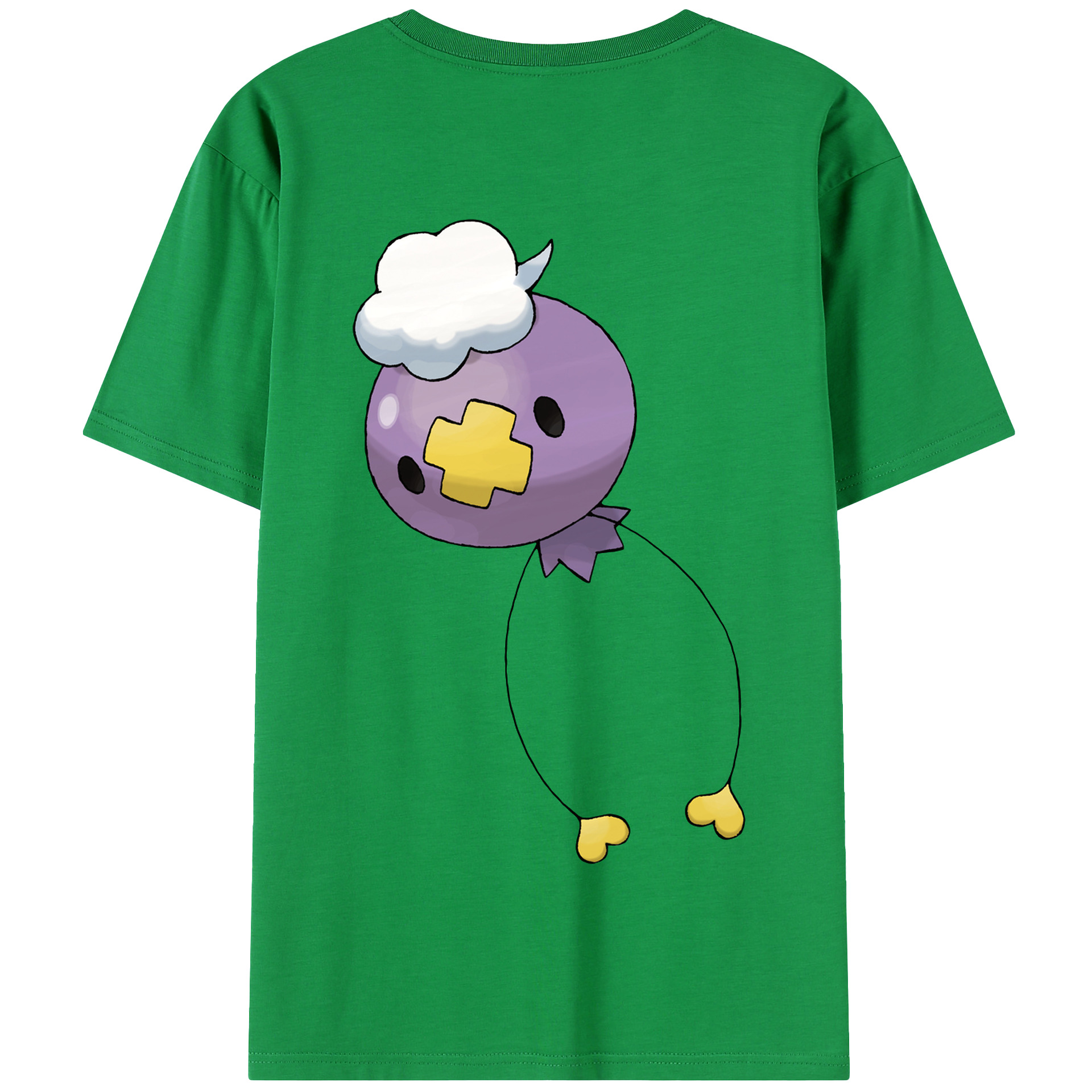 （画像用） ポケットモンスター Pokémon 綿100％半袖Tシャツ（背面プリント）