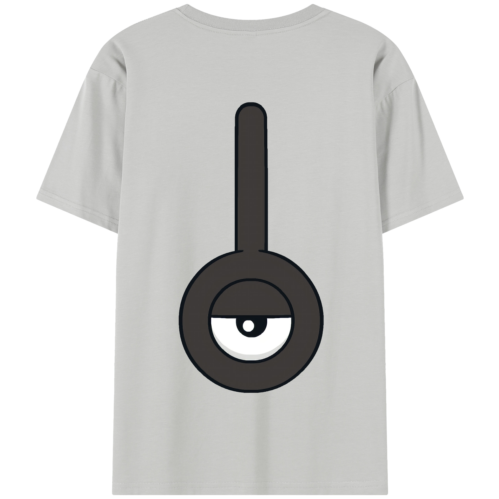 （画像用） ポケットモンスター Pokémon 綿100％半袖Tシャツ（背面プリント）