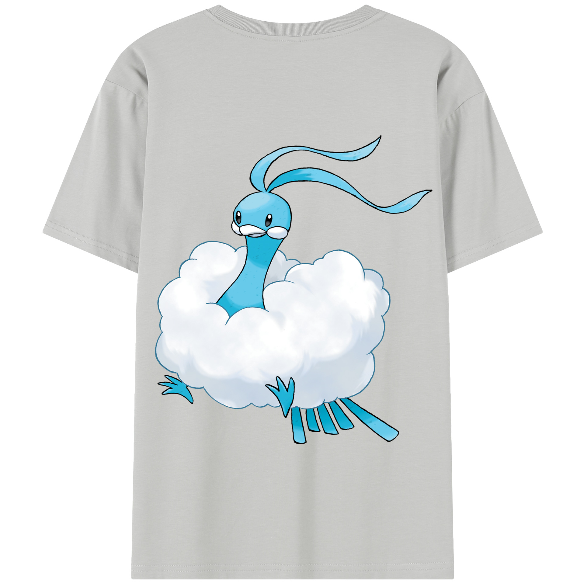 （画像用） ポケットモンスター Pokémon 綿100％半袖Tシャツ（背面プリント）