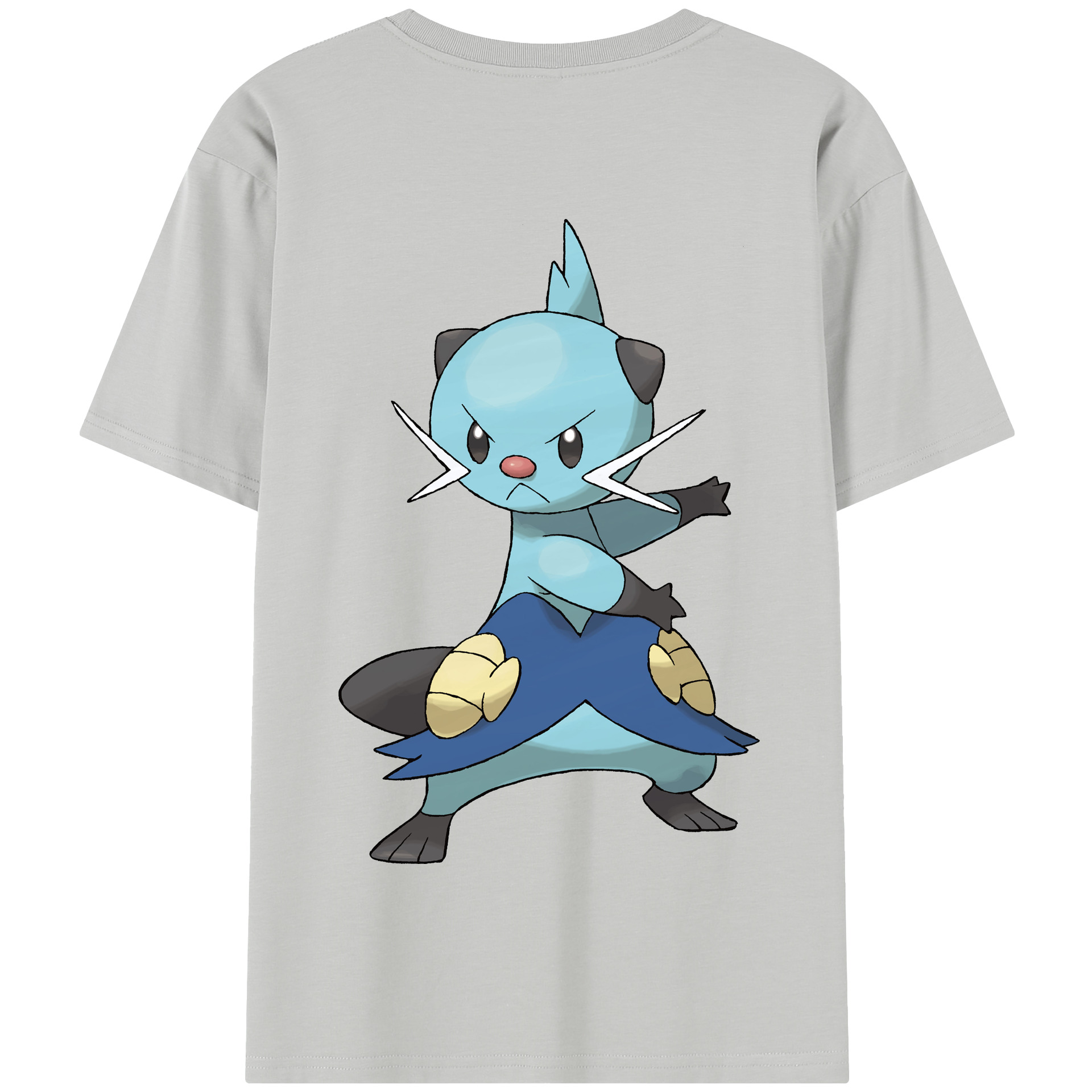 （画像用） ポケットモンスター Pokémon 綿100％半袖Tシャツ（背面プリント）