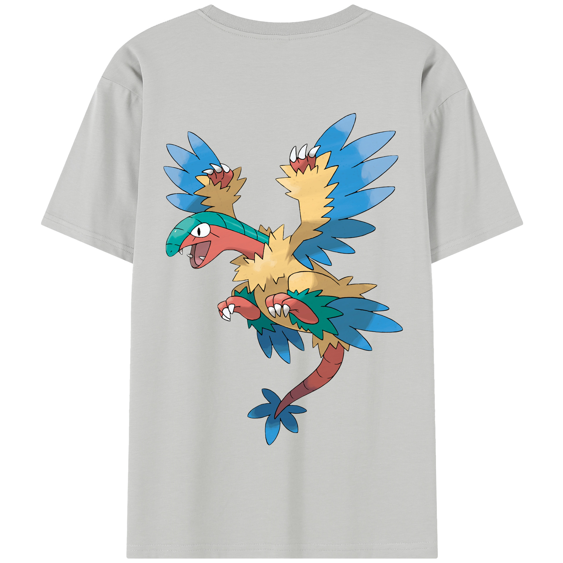 （画像用） ポケットモンスター Pokémon 綿100％半袖Tシャツ（背面プリント）