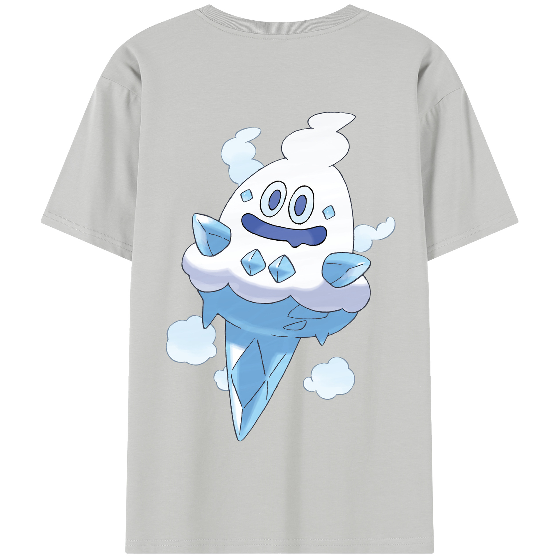 （画像用） ポケットモンスター Pokémon 綿100％半袖Tシャツ（背面プリント）