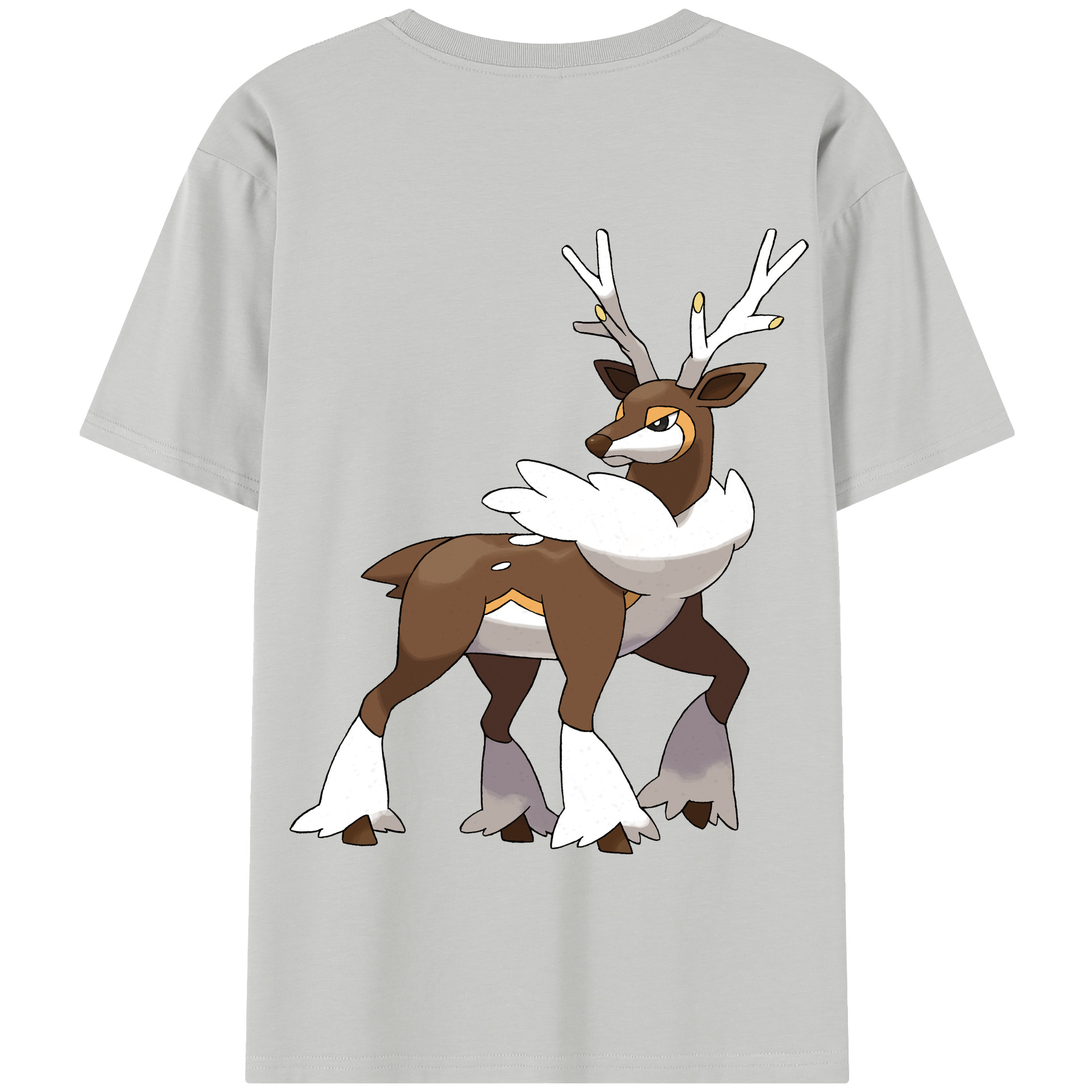 （画像用） ポケットモンスター Pokémon 綿100％半袖Tシャツ（背面プリント）