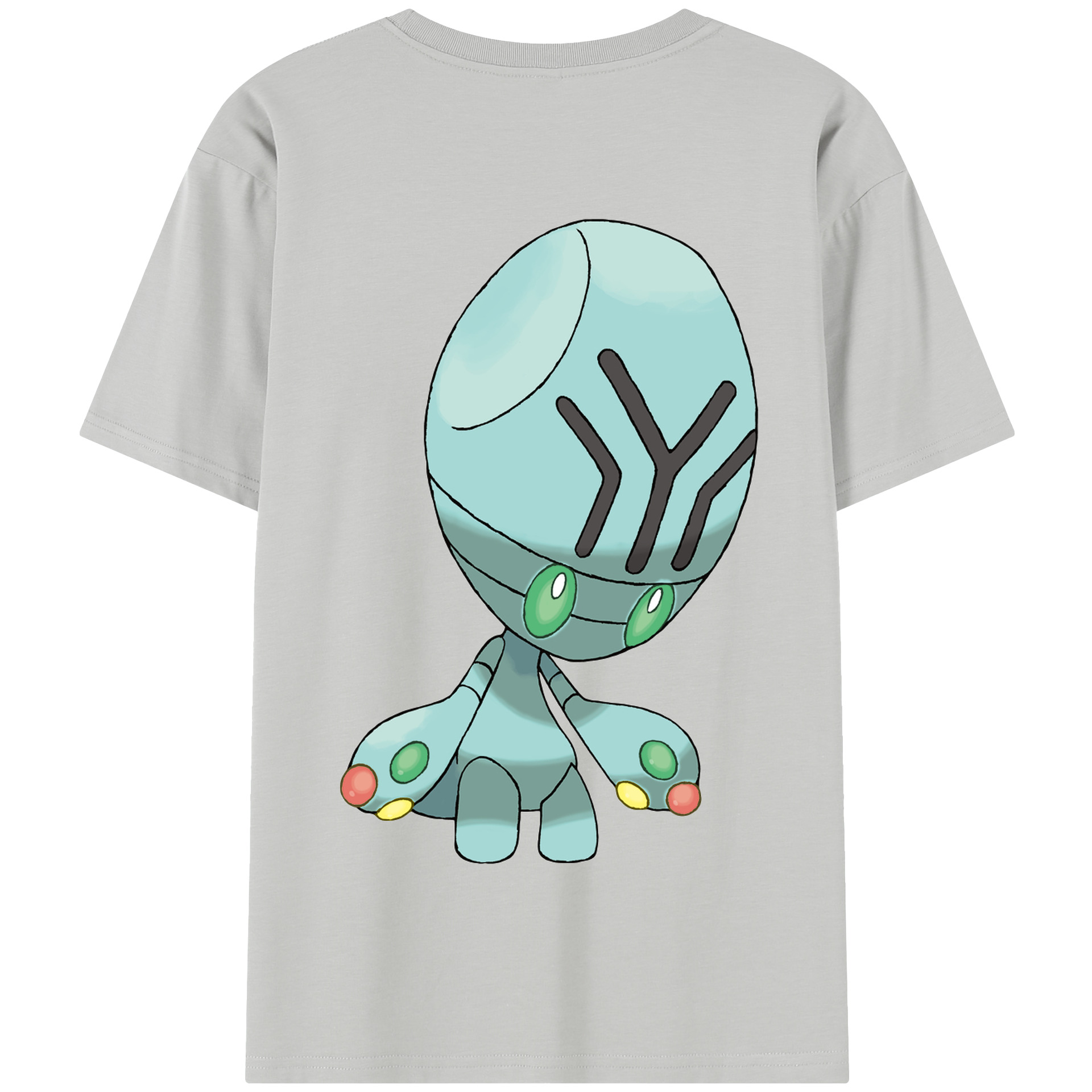 （画像用） ポケットモンスター Pokémon 綿100％半袖Tシャツ（背面プリント）
