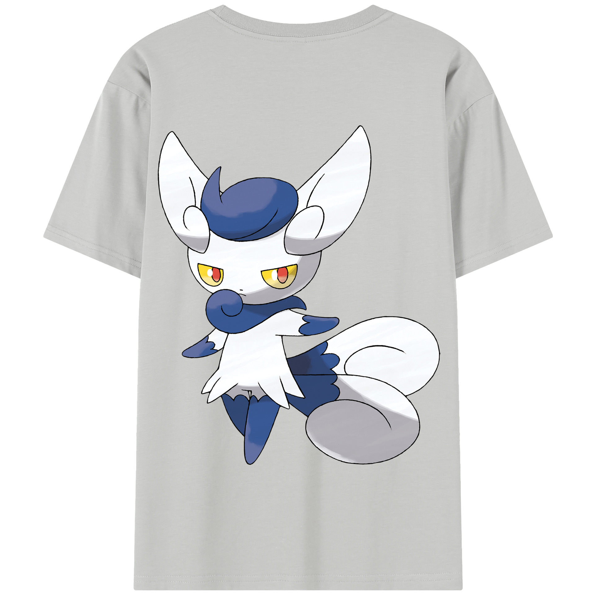 （画像用） ポケットモンスター Pokémon 綿100％半袖Tシャツ（背面プリント）