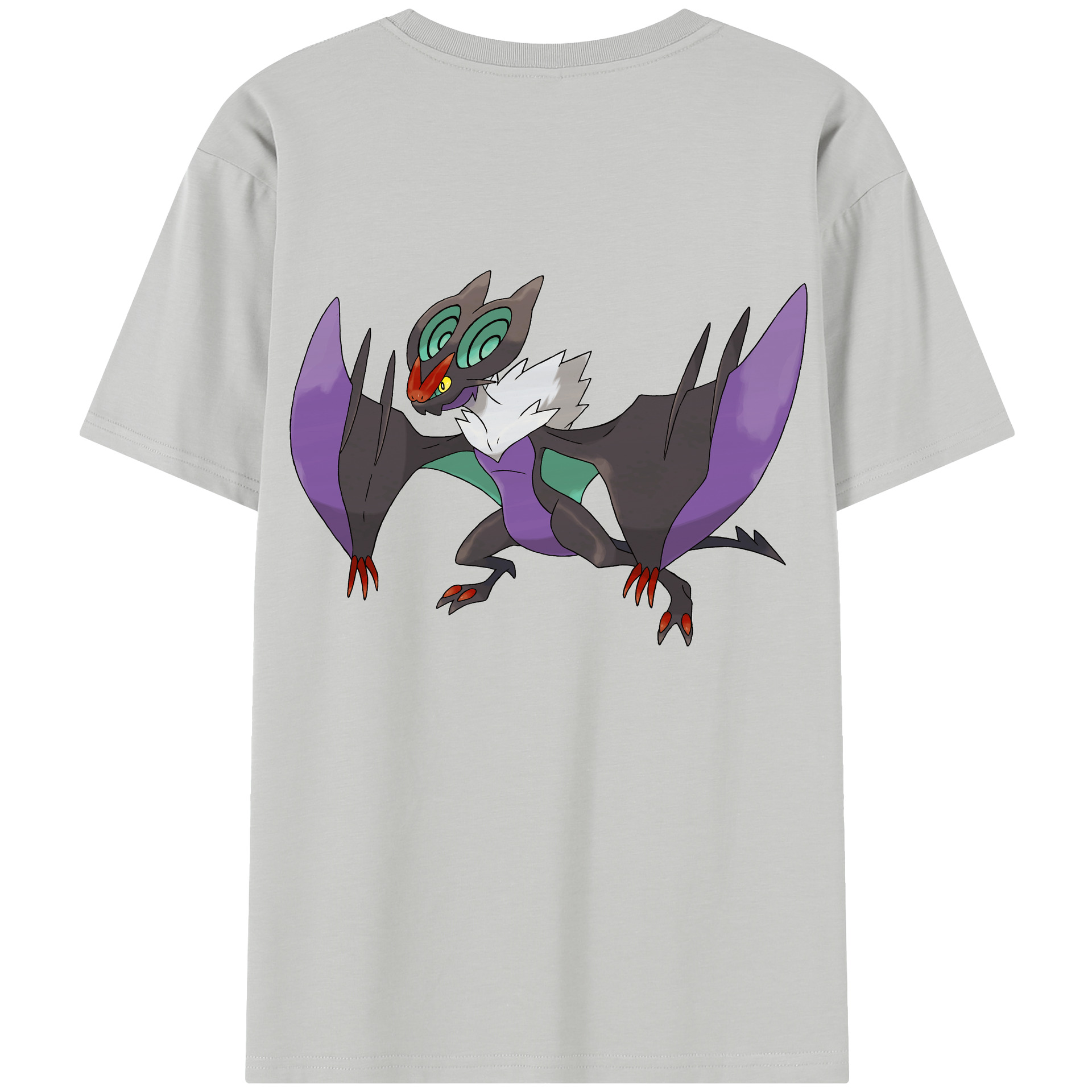 （画像用） ポケットモンスター Pokémon 綿100％半袖Tシャツ（背面プリント）