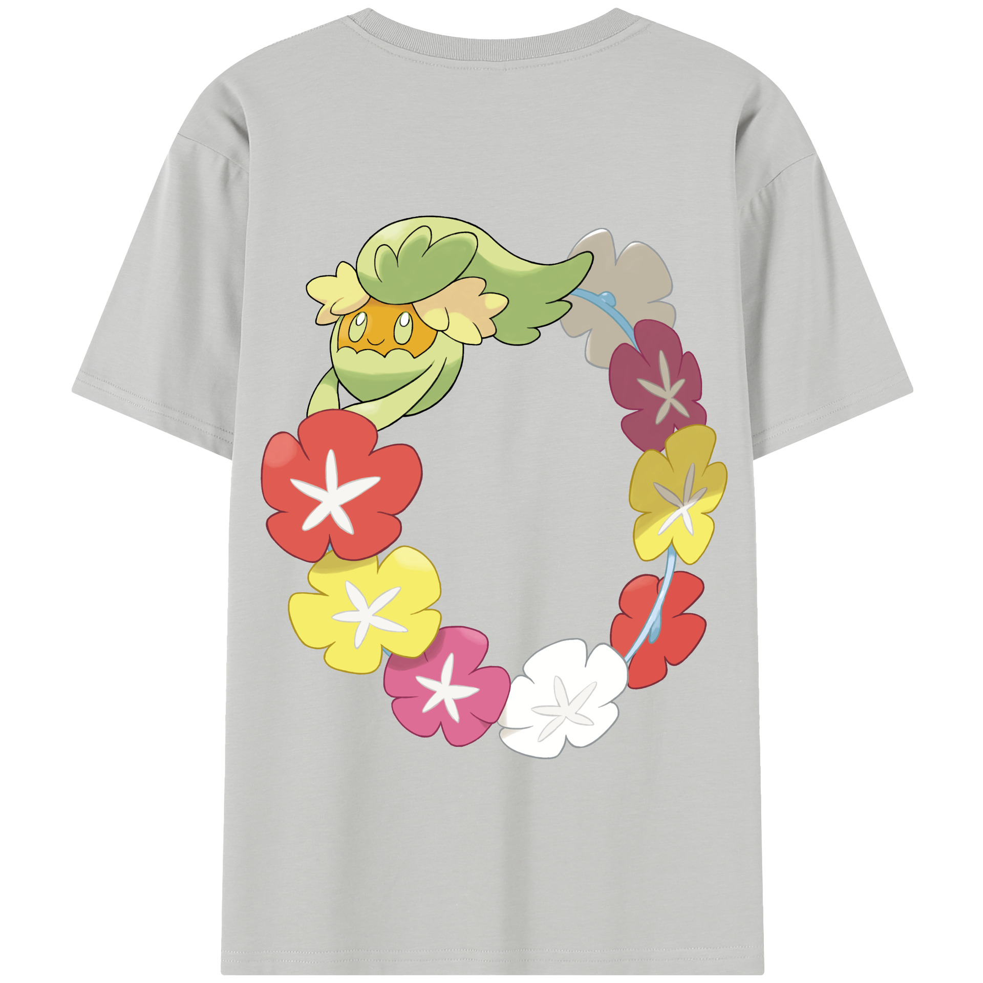（画像用） ポケットモンスター Pokémon 綿100％半袖Tシャツ（背面プリント）