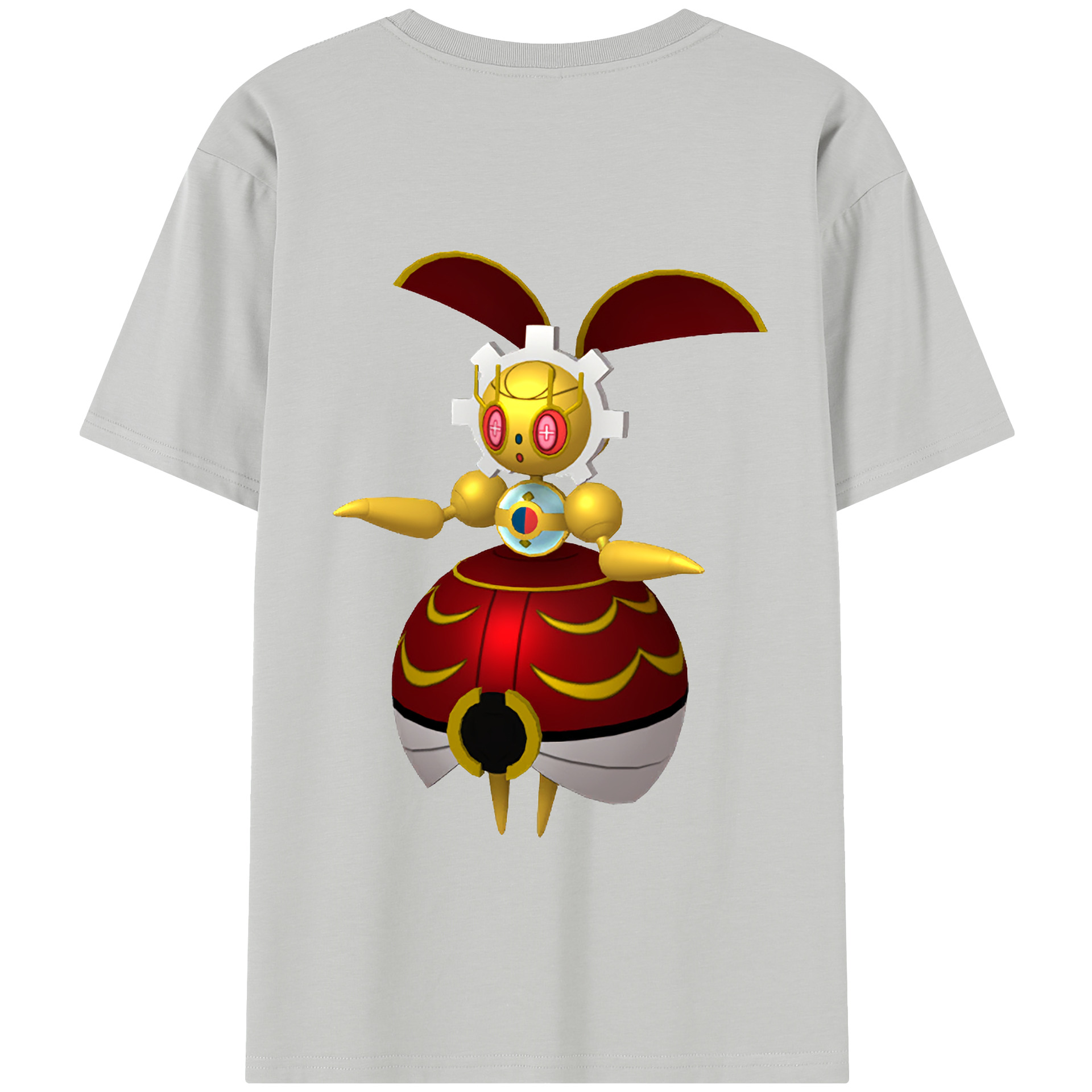 （画像用） ポケットモンスター Pokémon 綿100％半袖Tシャツ（背面プリント）