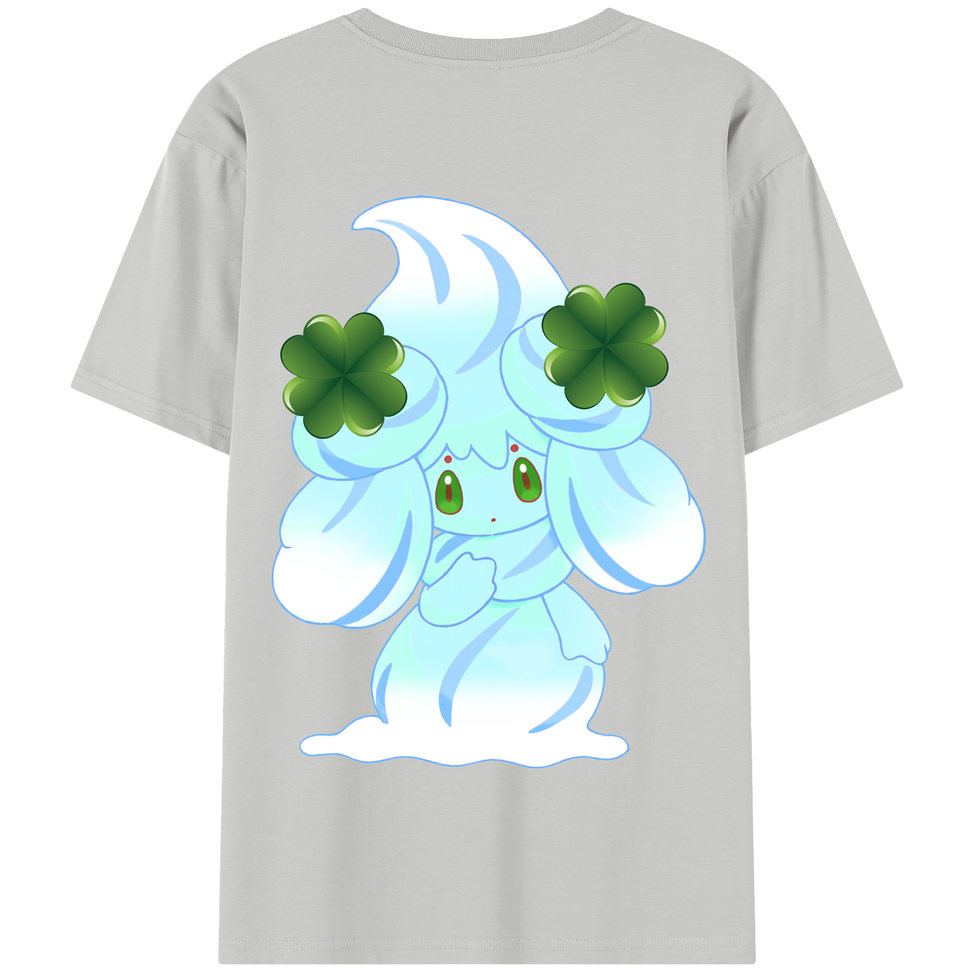 （画像用） ポケットモンスター Pokémon 綿100％半袖Tシャツ（背面プリント）