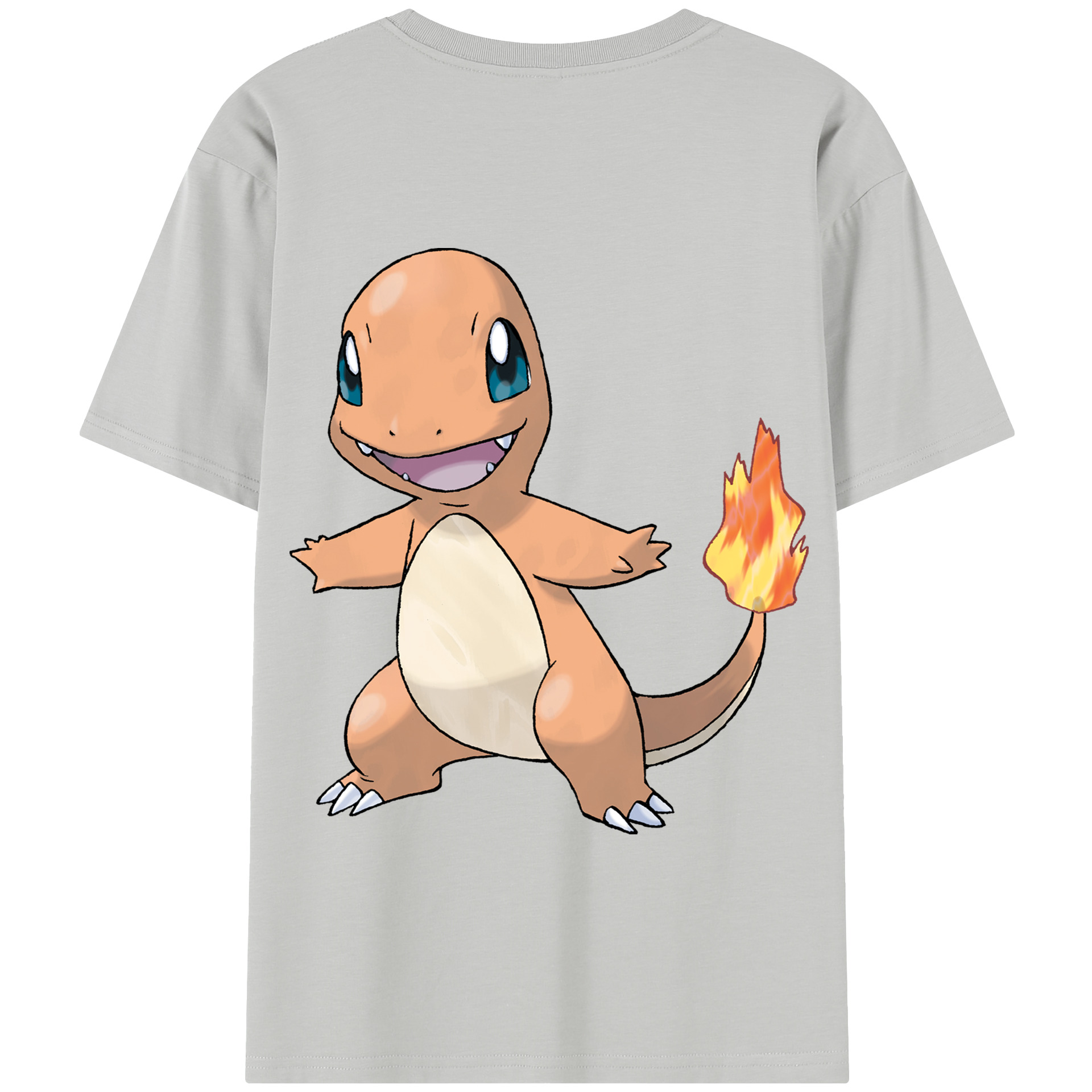 （画像用） ポケットモンスター Pokémon 綿100％半袖Tシャツ（背面プリント）