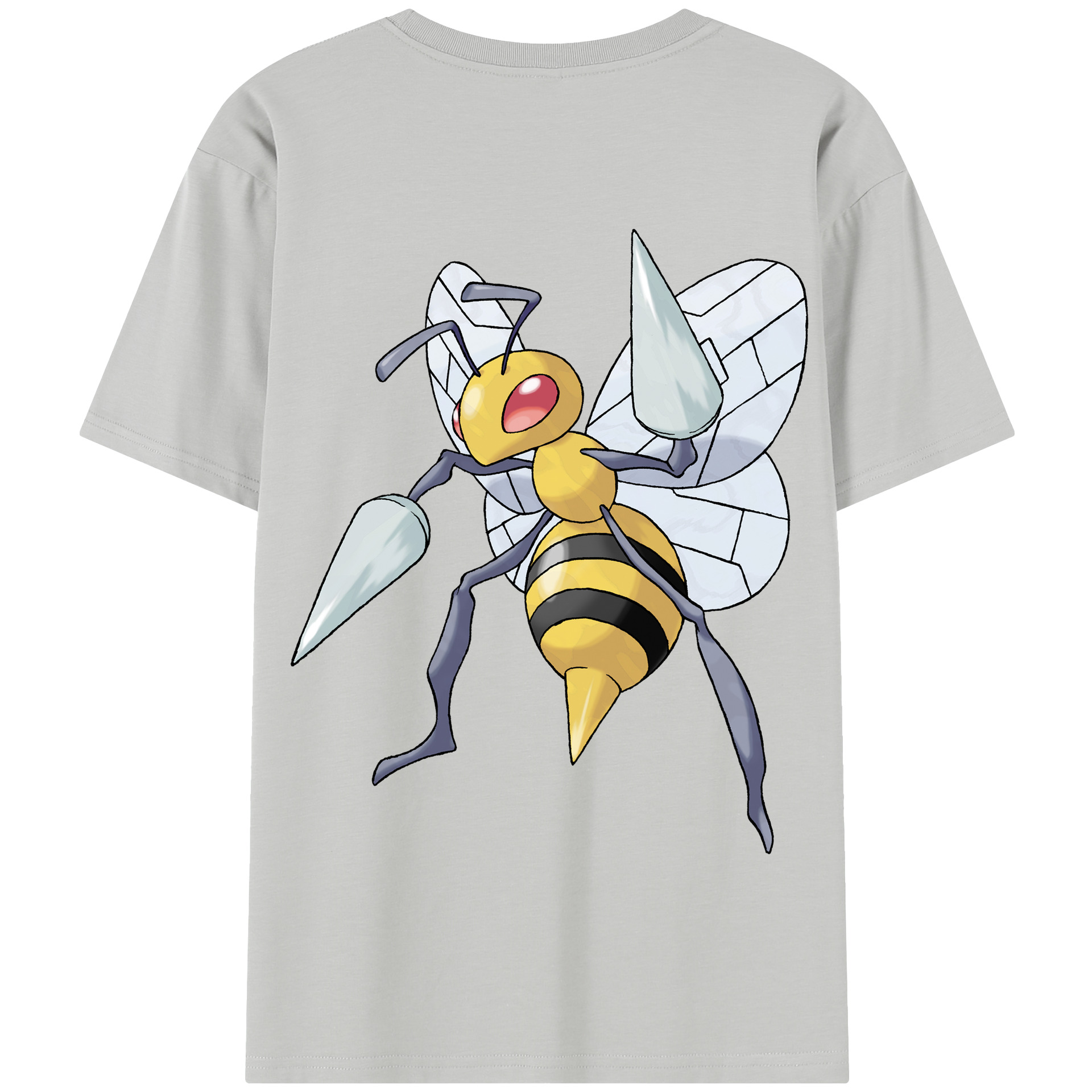 （画像用） ポケットモンスター Pokémon 綿100％半袖Tシャツ（背面プリント）