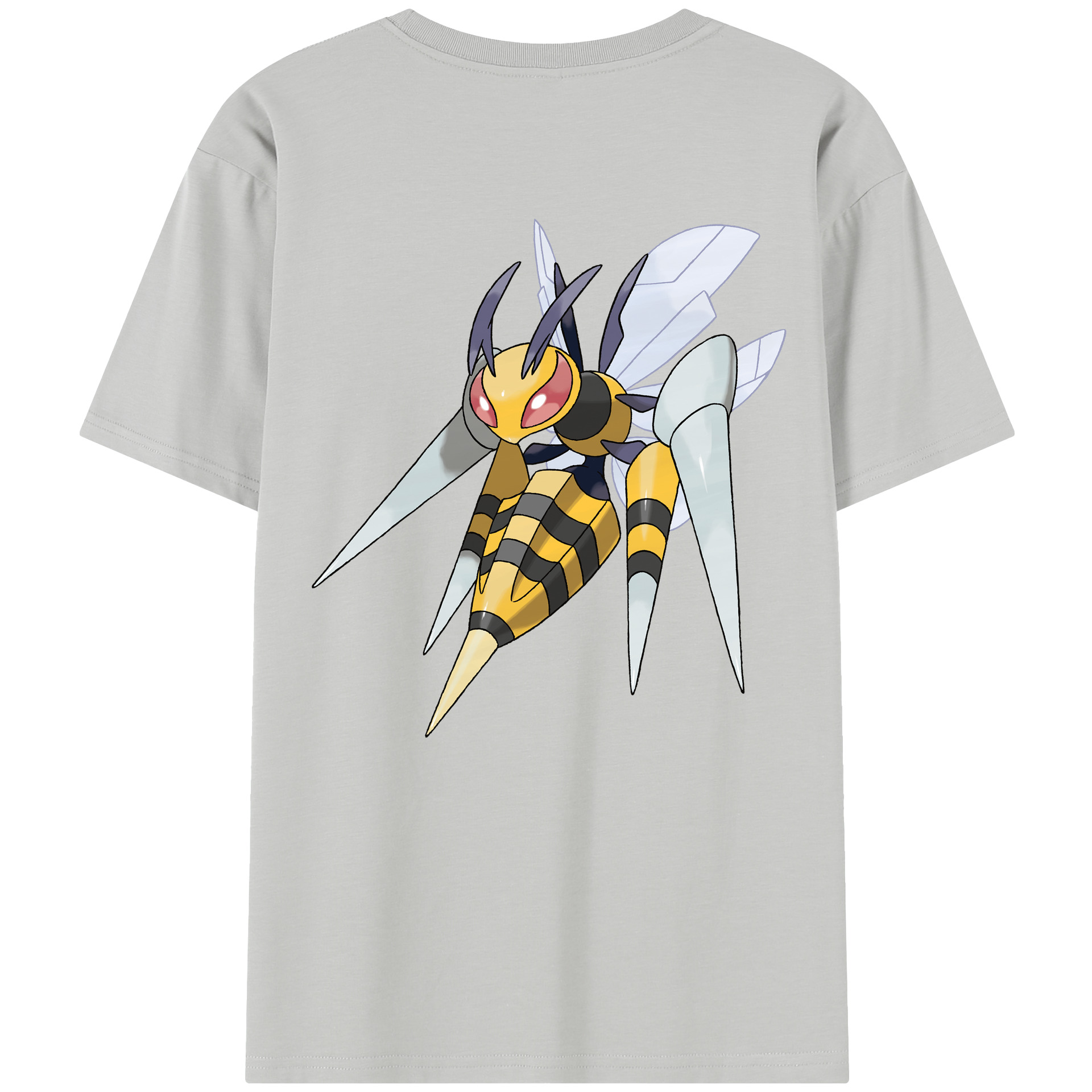 （画像用） ポケットモンスター Pokémon 綿100％半袖Tシャツ（背面プリント）