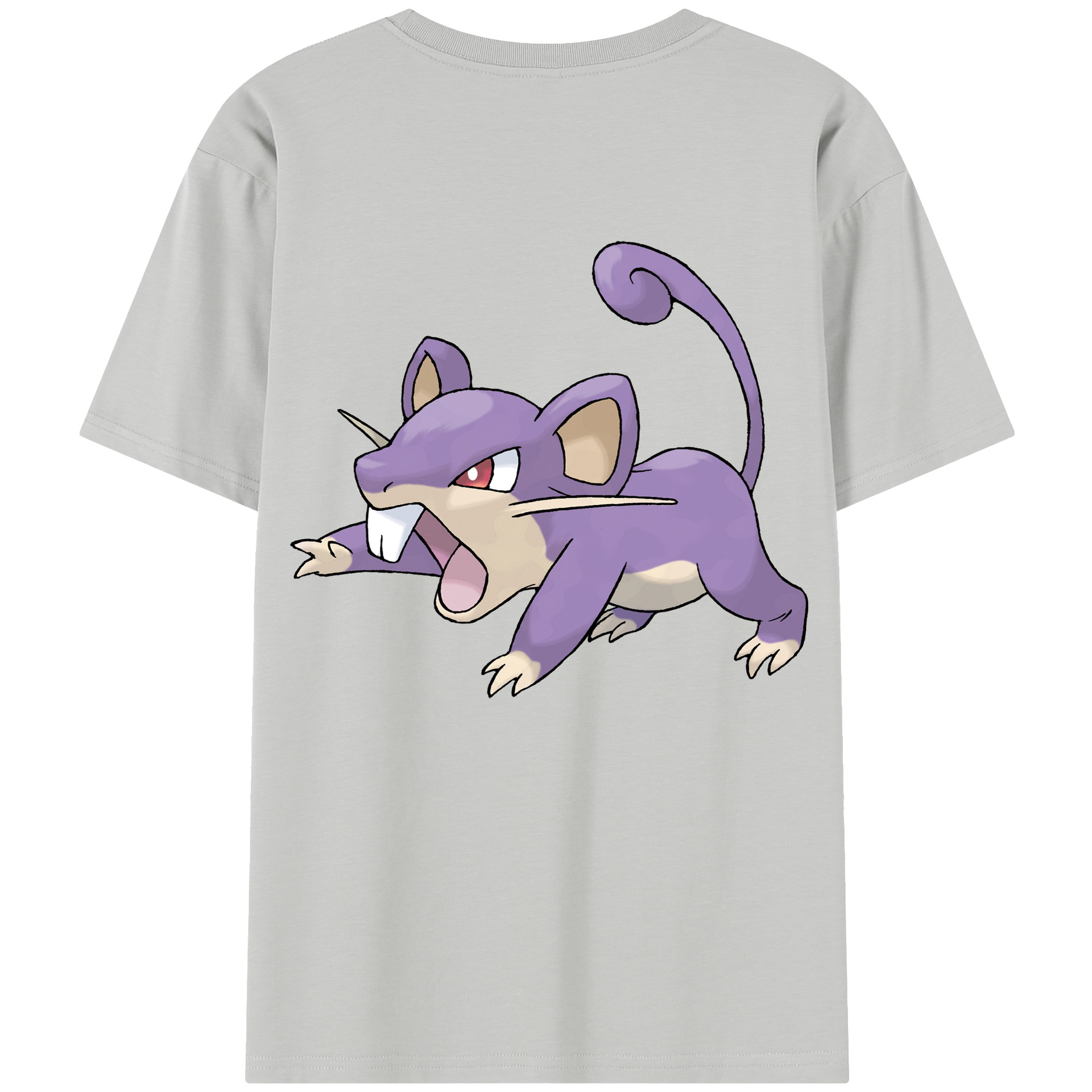 （画像用） ポケットモンスター Pokémon 綿100％半袖Tシャツ（背面プリント）